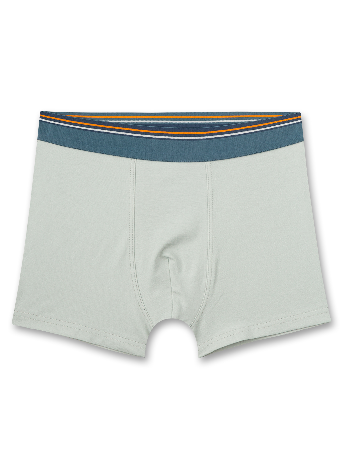 Jungen-Hipshorts (Dreierpack) Beigemelange und Blau