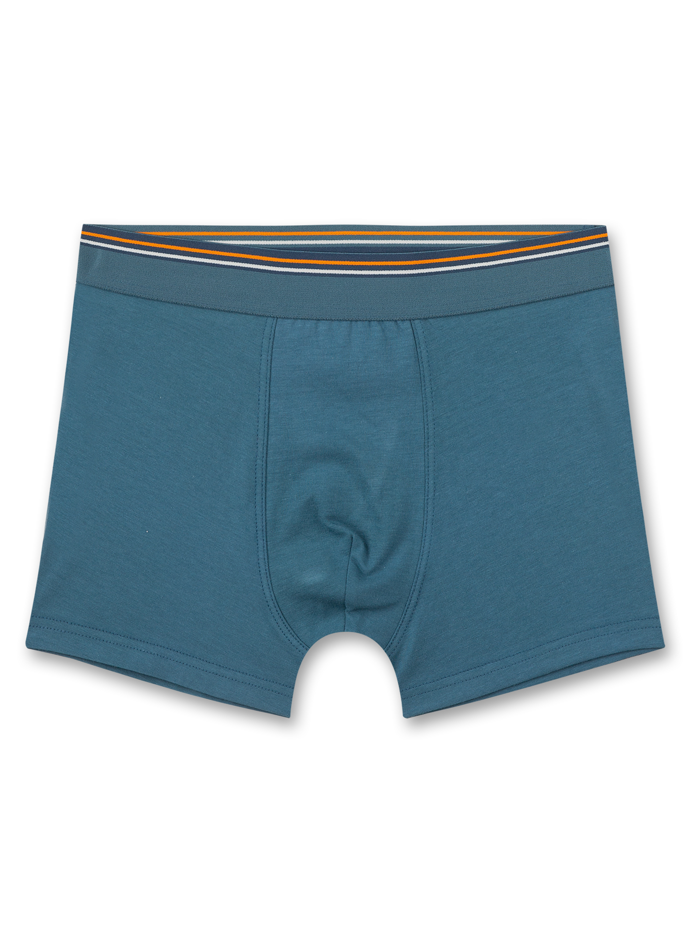 Jungen-Hipshorts (Dreierpack) Beigemelange und Blau