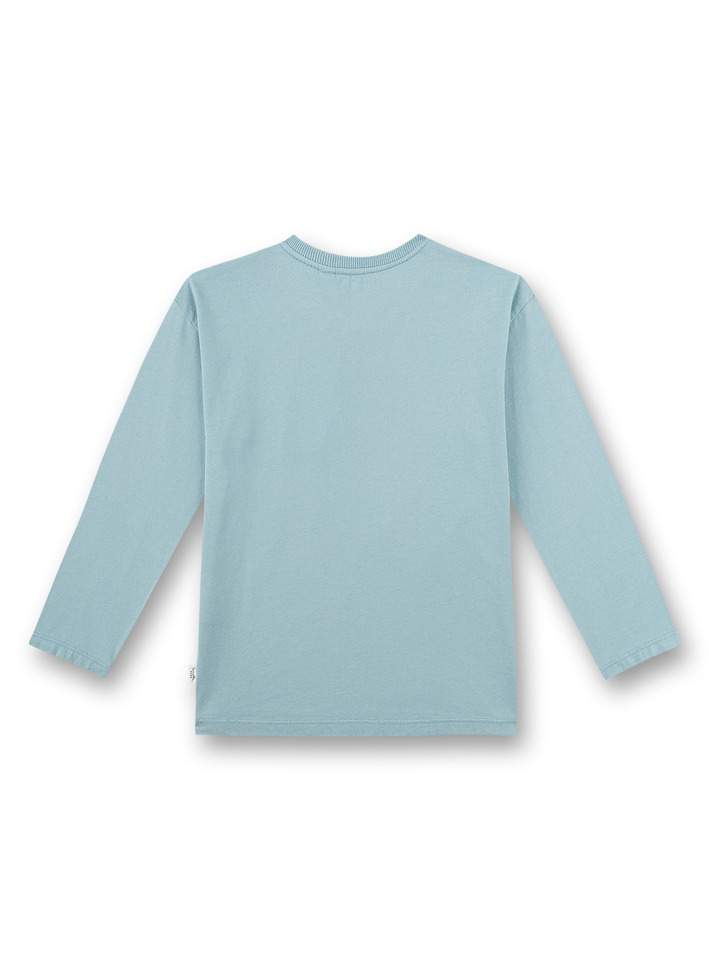 Jungen-Shirt langarm Hellblau