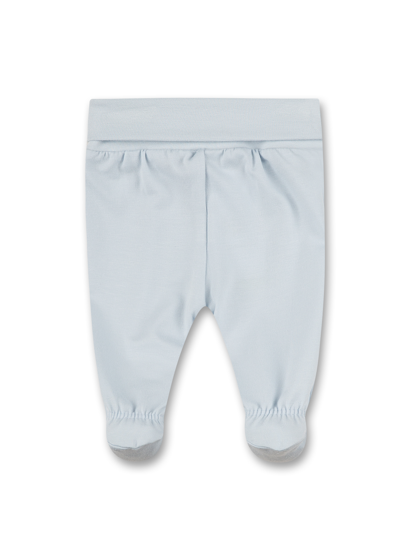 Babyhose mit Fuß Little Rabbit Hellblau