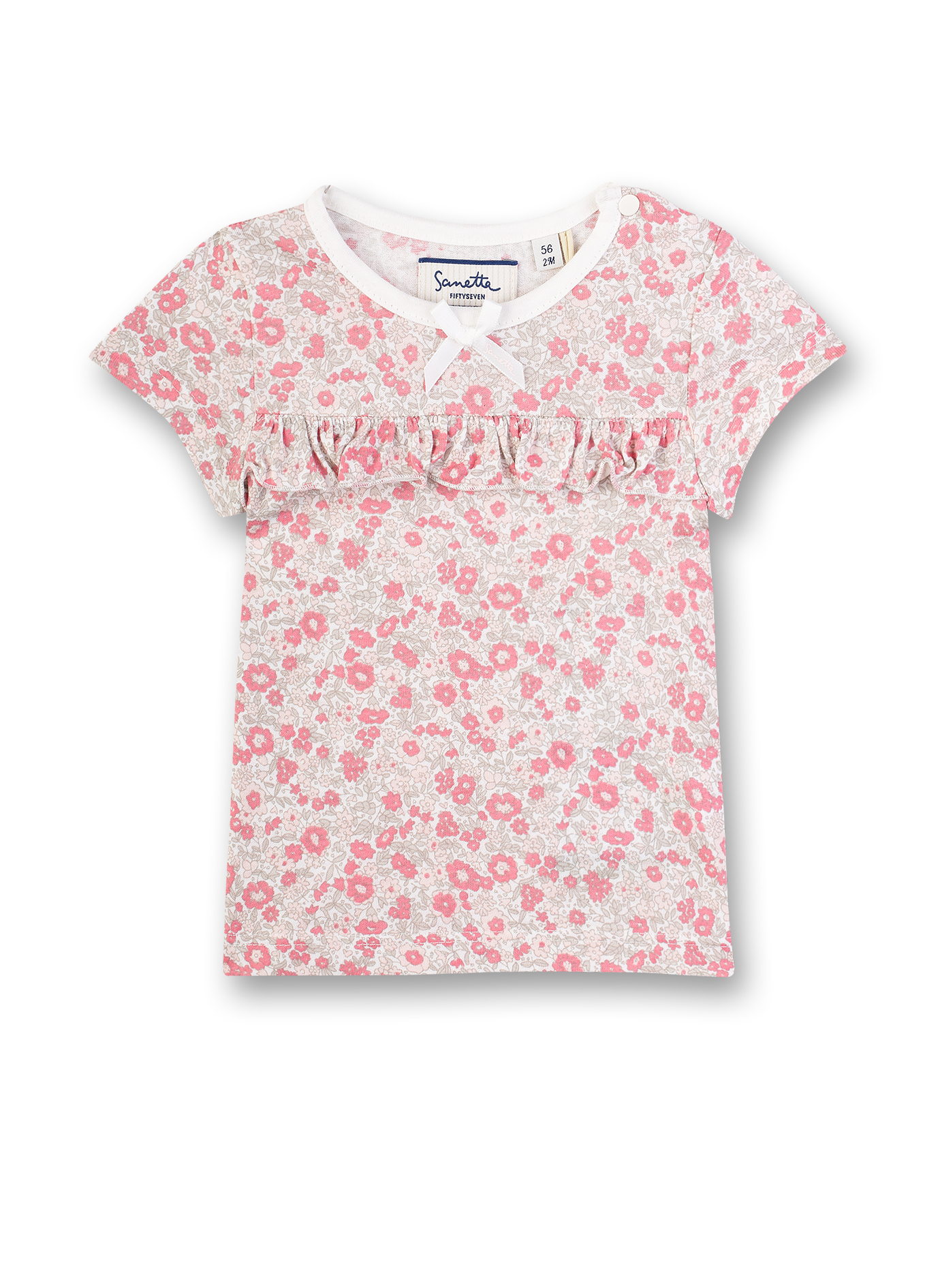 Mädchen T-Shirt  Blumen-Allover Lovely Bunny