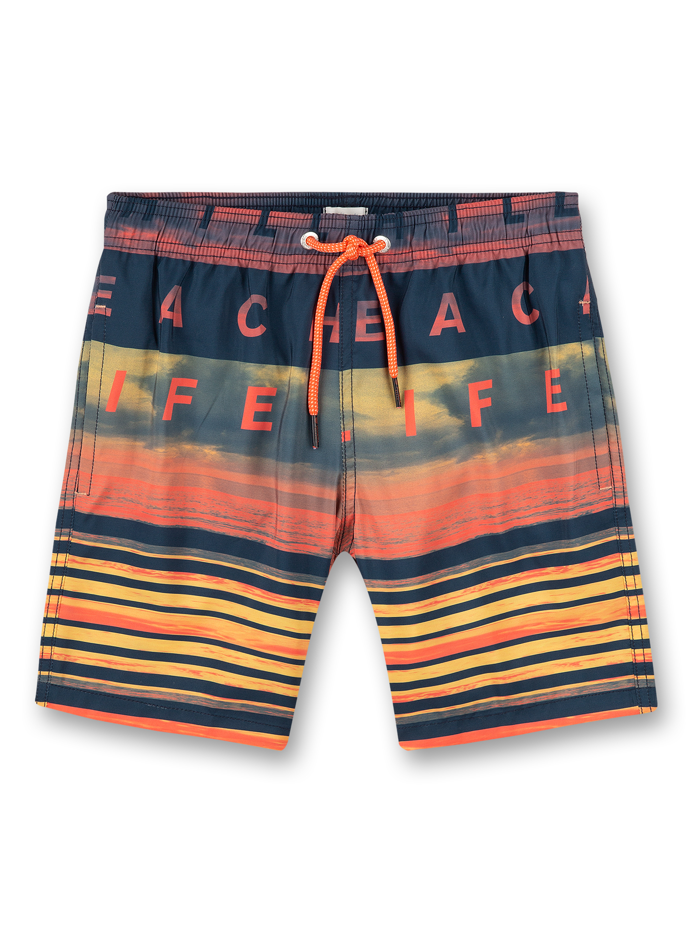 Jungen-Badeshorts Rot