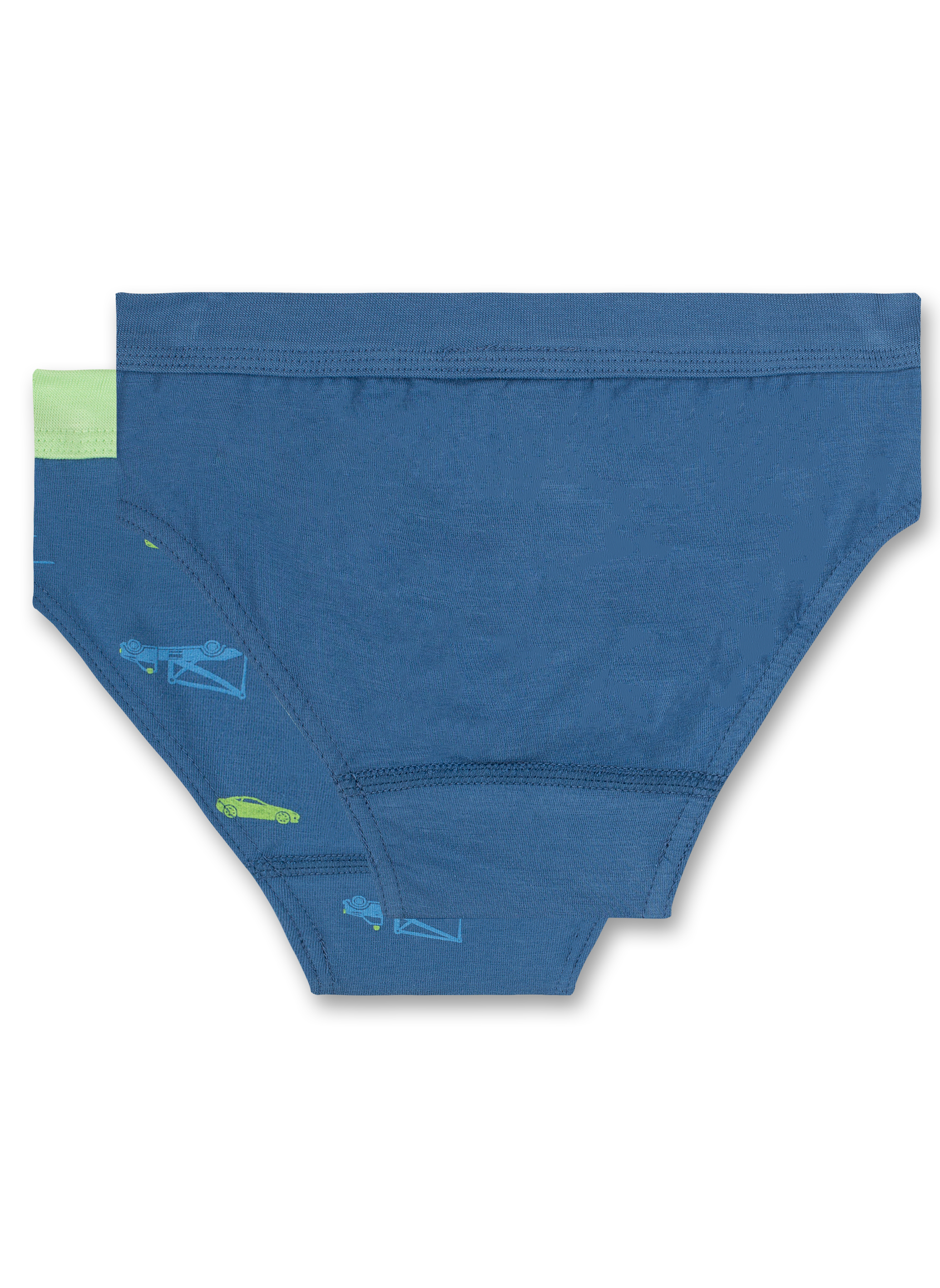 Jungen-Slip (Doppelpack) Blau