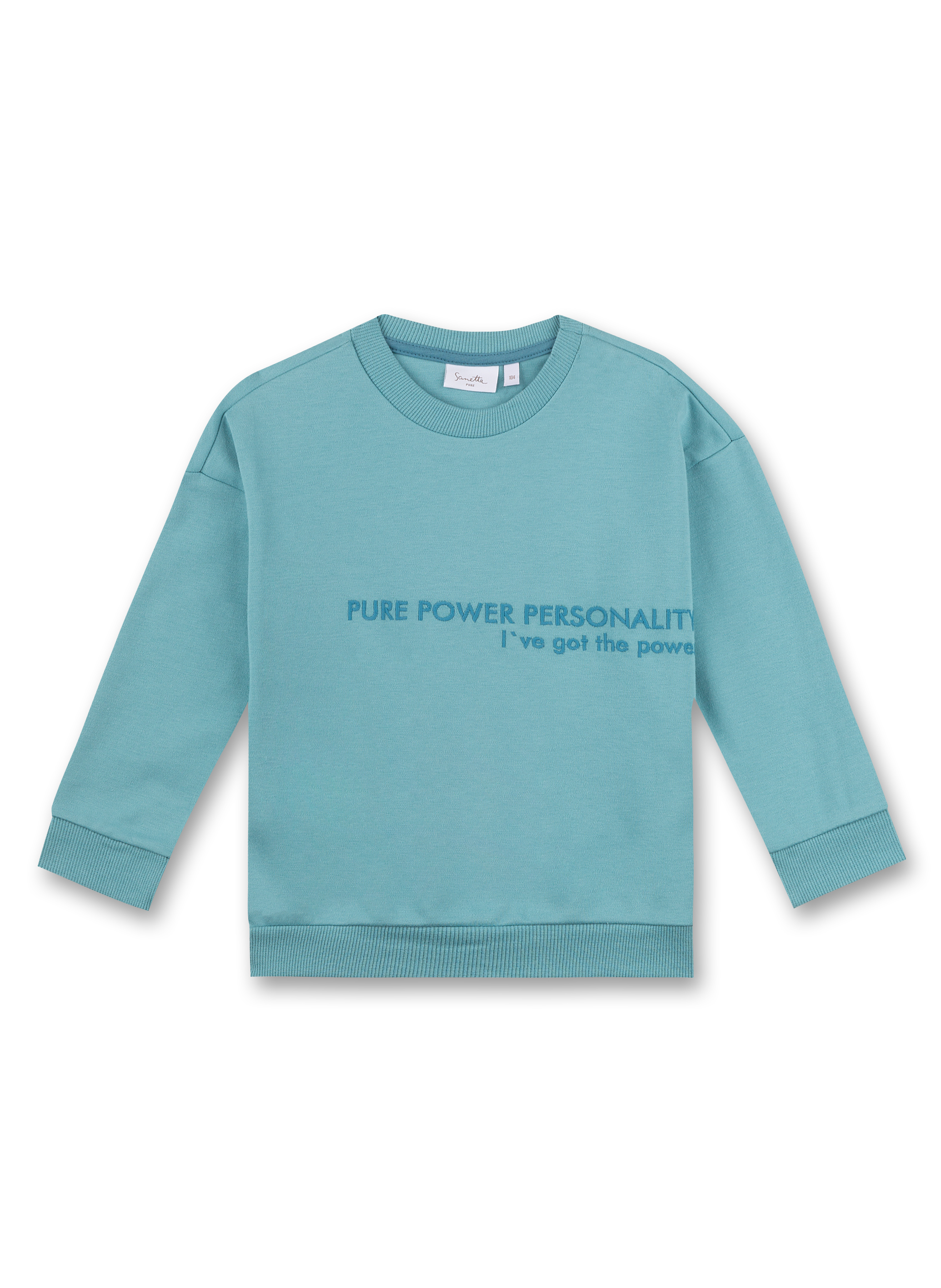 Jungen-Sweatshirt Hellblau