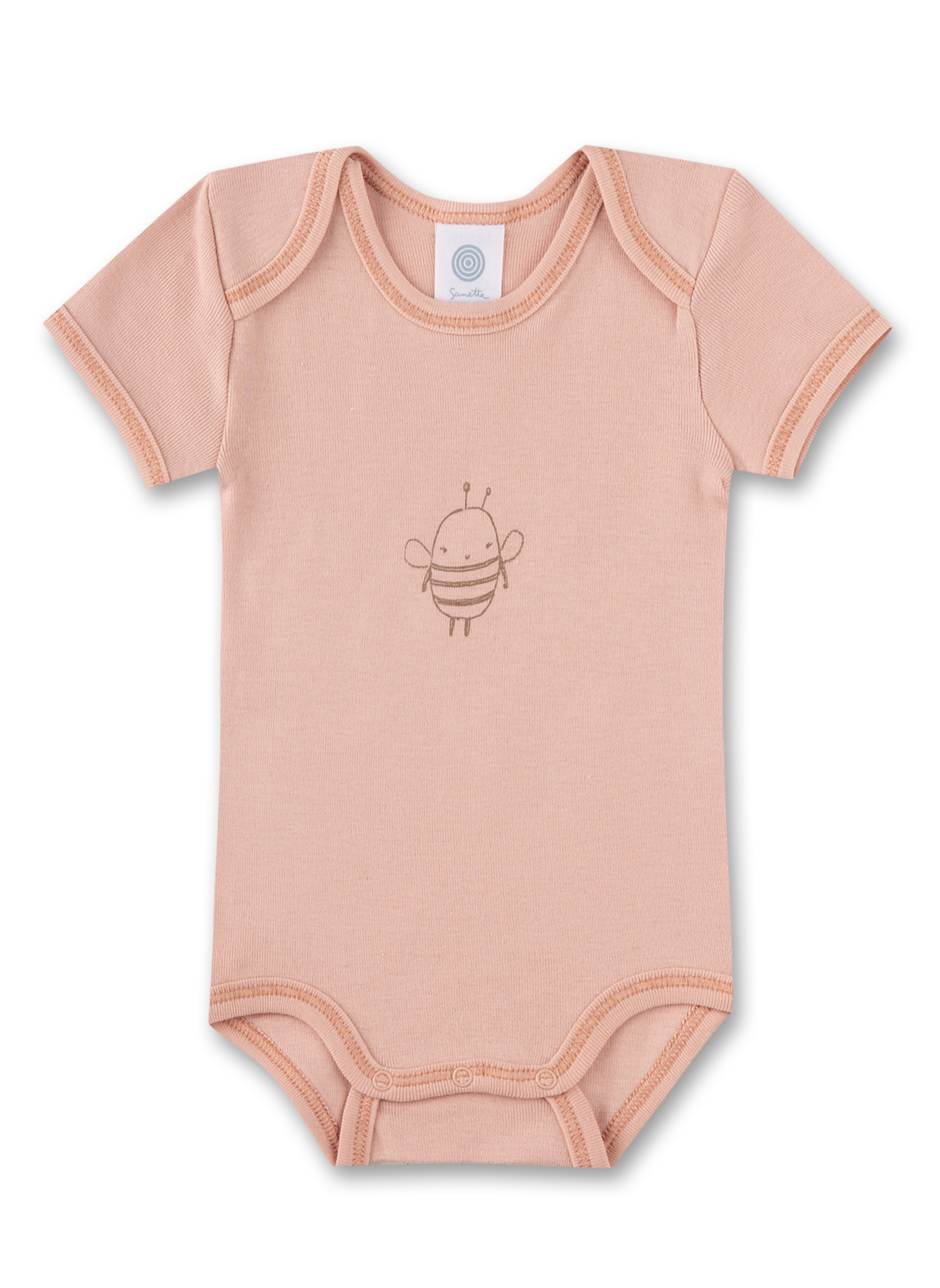 Body kurzarm (Dreierpack) Rosa
