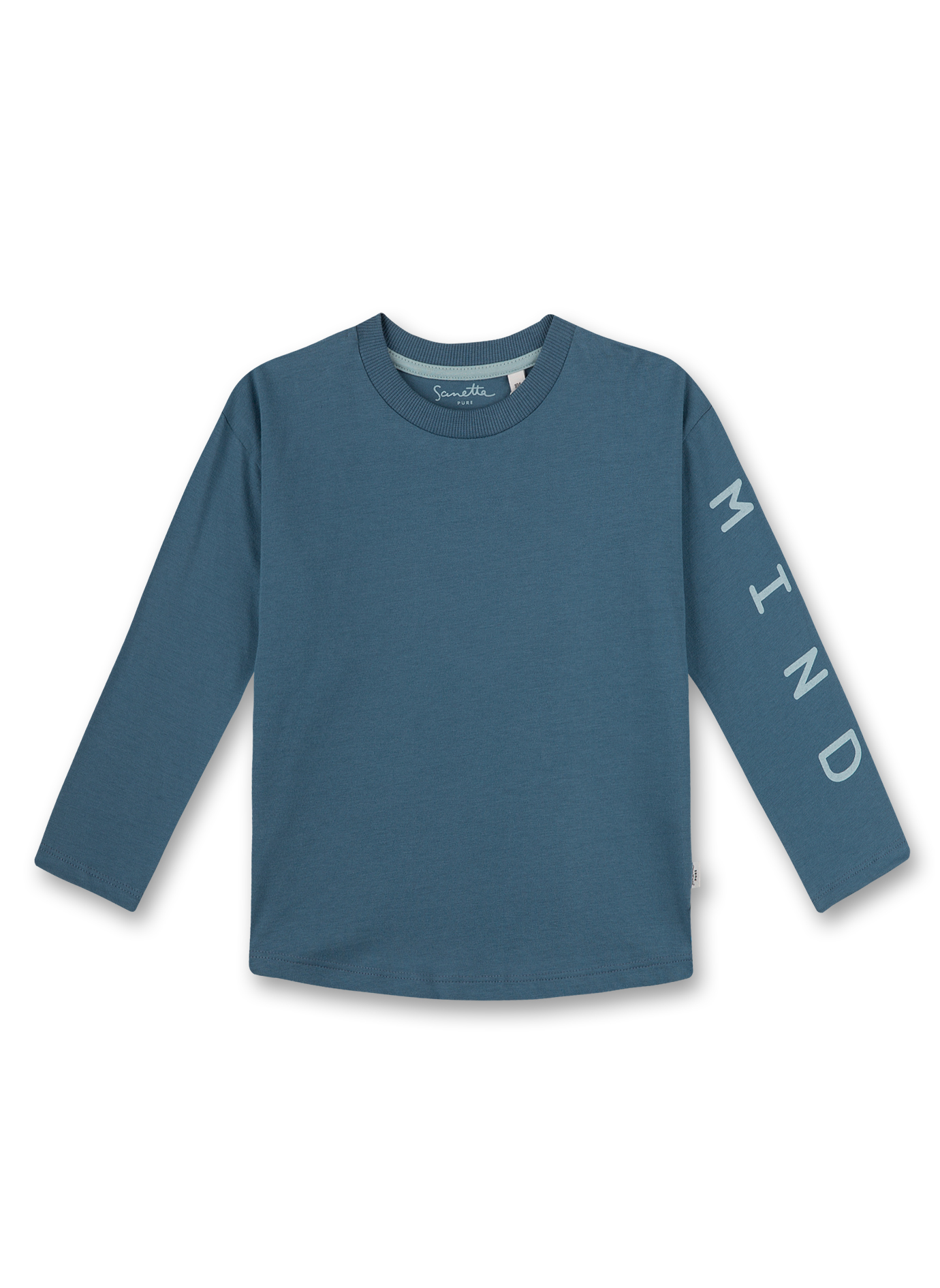 Jungen-Shirt langarm Blau