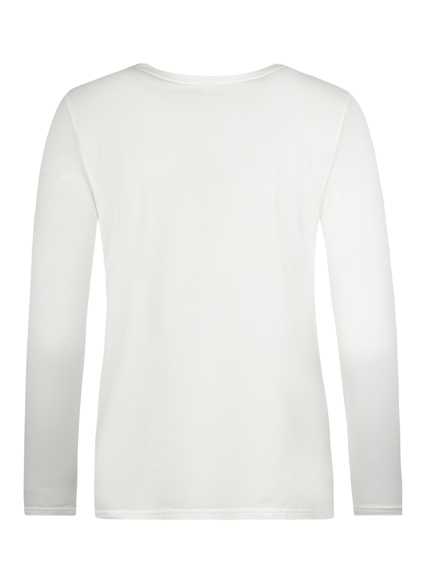 Damen-Langarmshirt Off-White