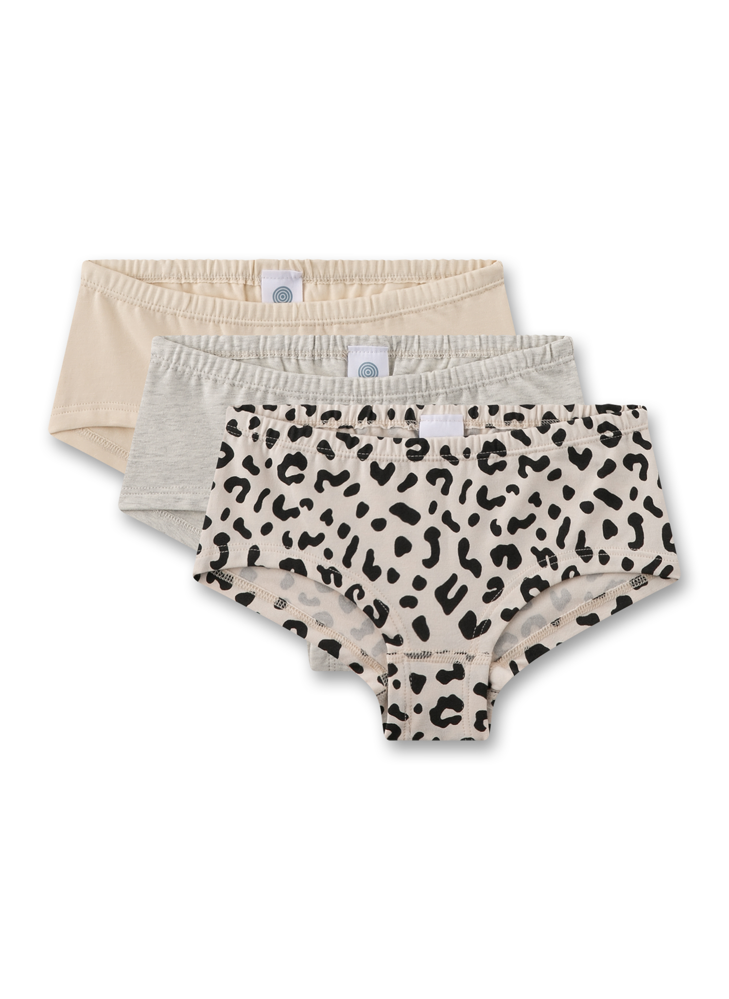Mädchen-Cutbrief (Dreierpack) beige
