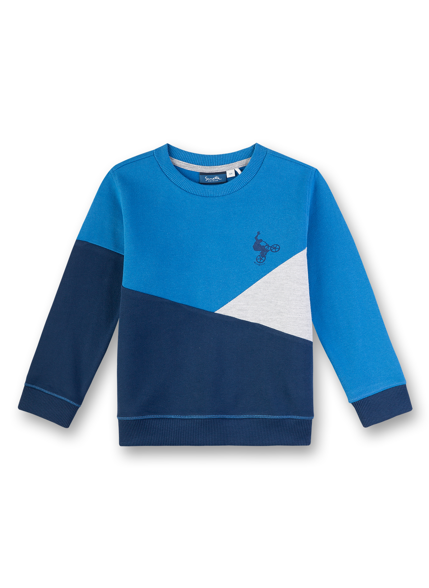 Jungen-Sweatshirt Blau Easy Riders