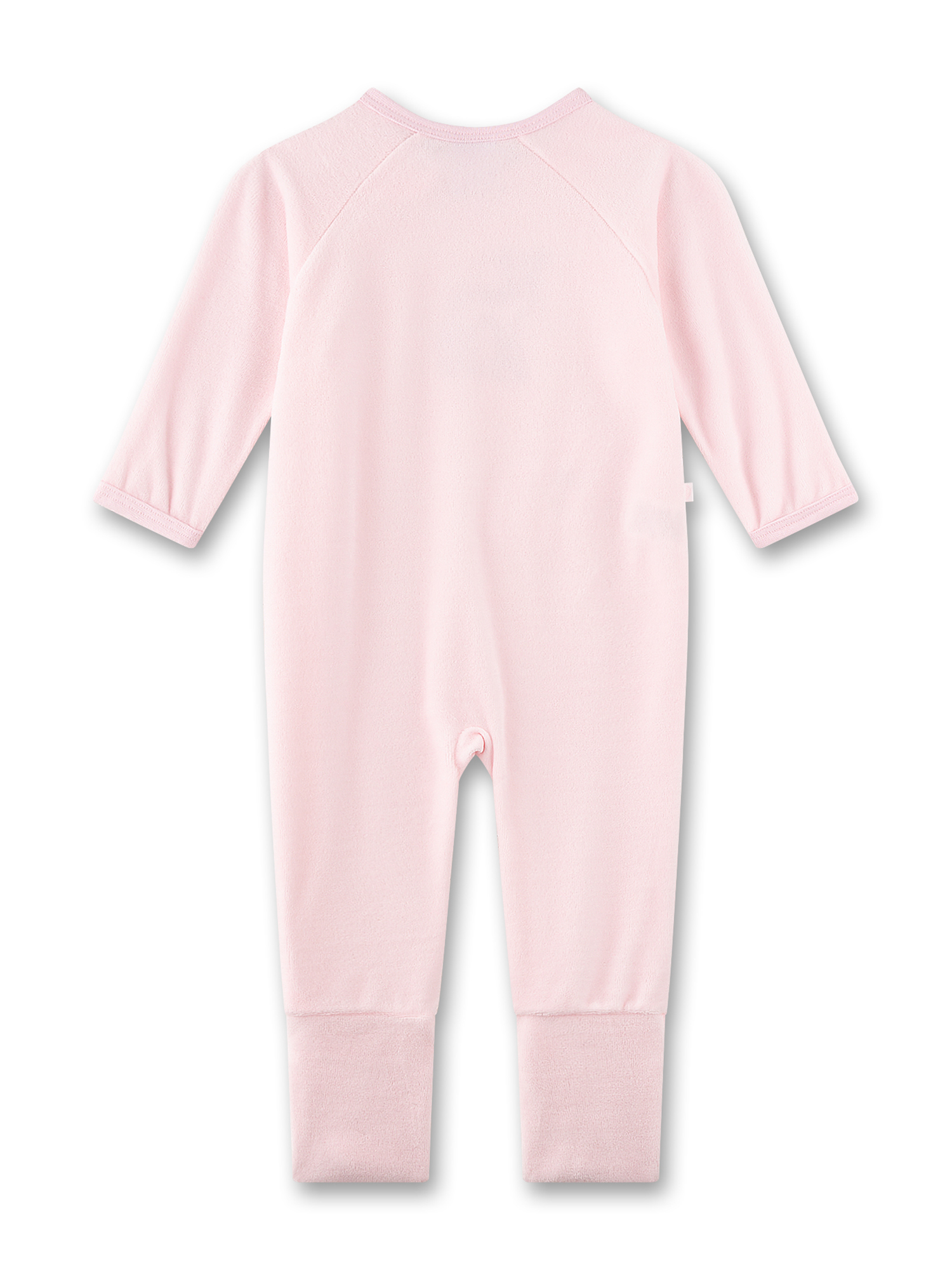 Baby romper, One-piece, Pink, Long sleeves, Soft knit