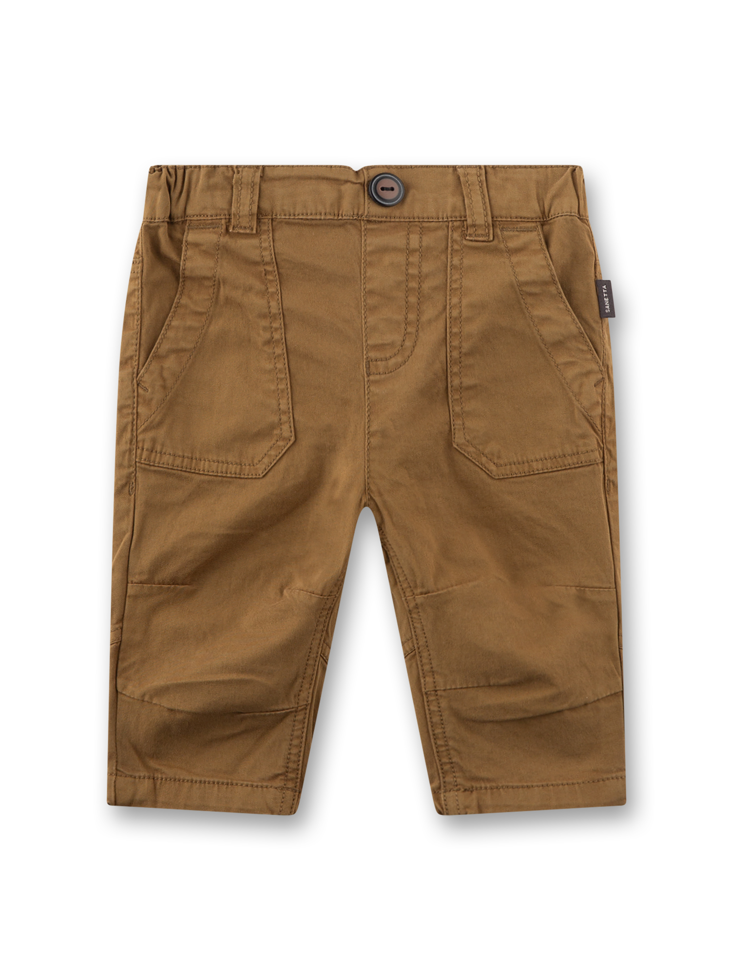 Jungen-Twillhose dunkelgrün