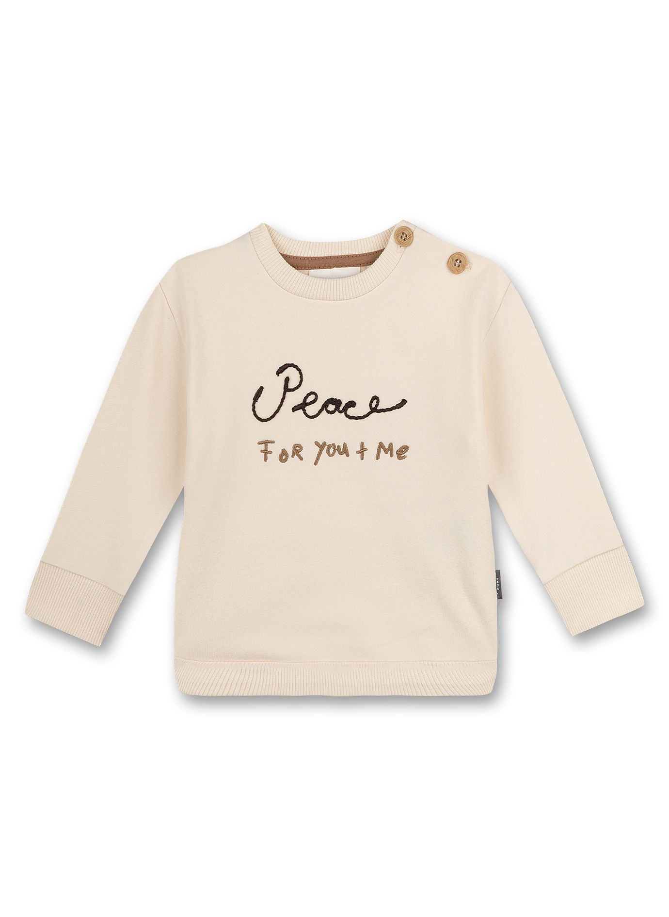 Unisex-Sweatshirt beige
