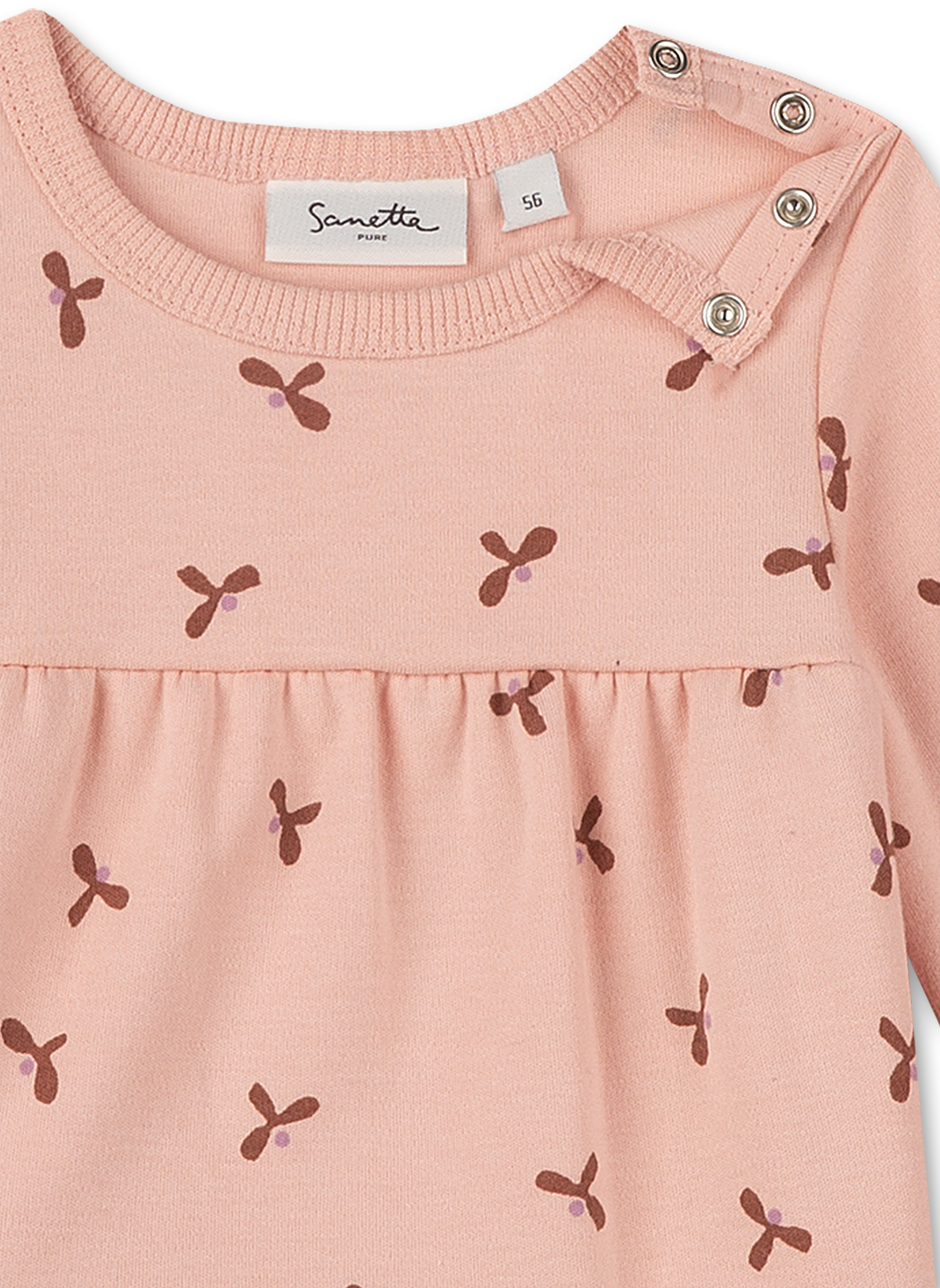 Mädchen-Sweatkleid Rosa