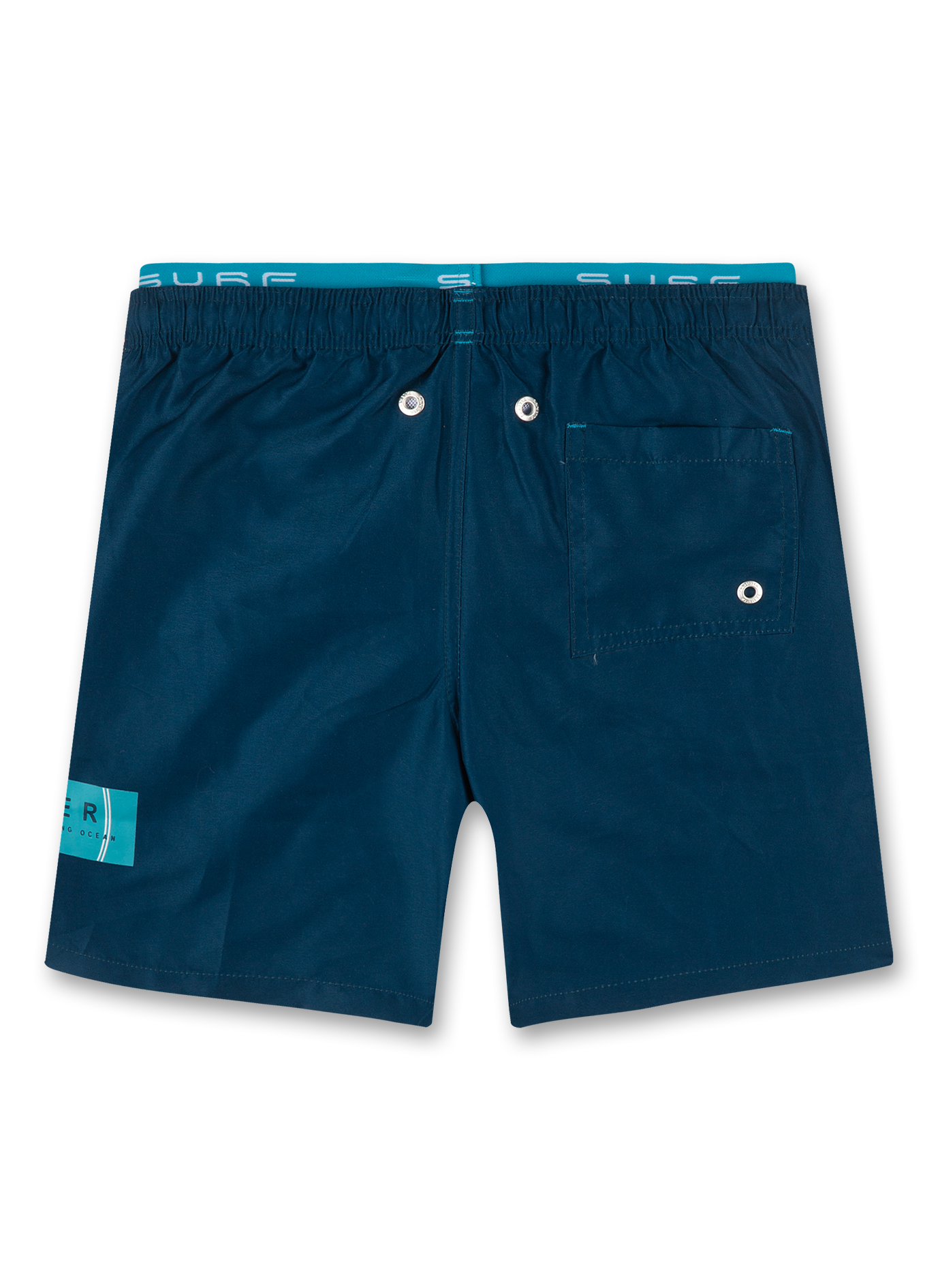 Jungen-Badeshorts Dunkelblau