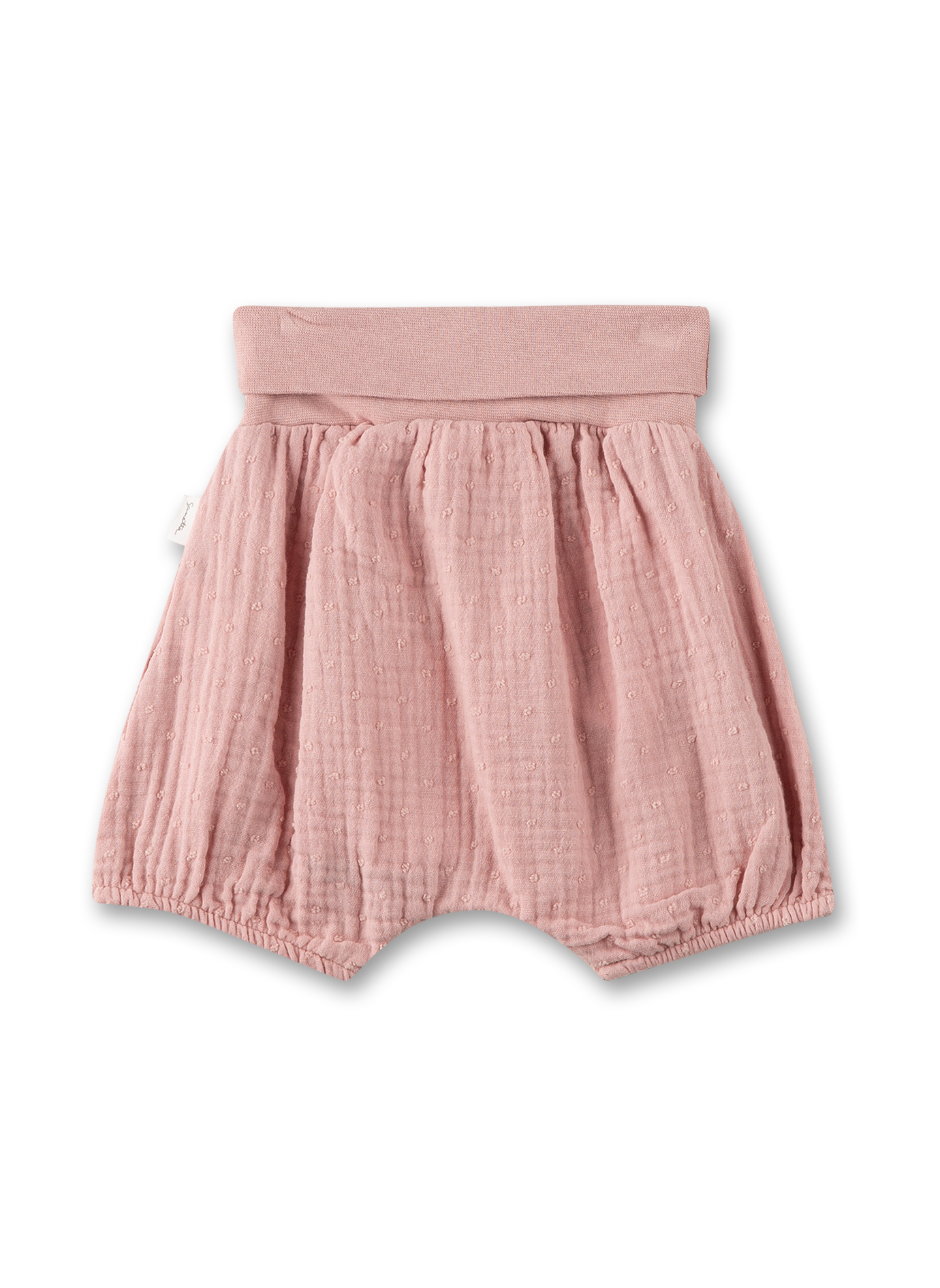 Baby-Shorts Rosa aus Musselin 