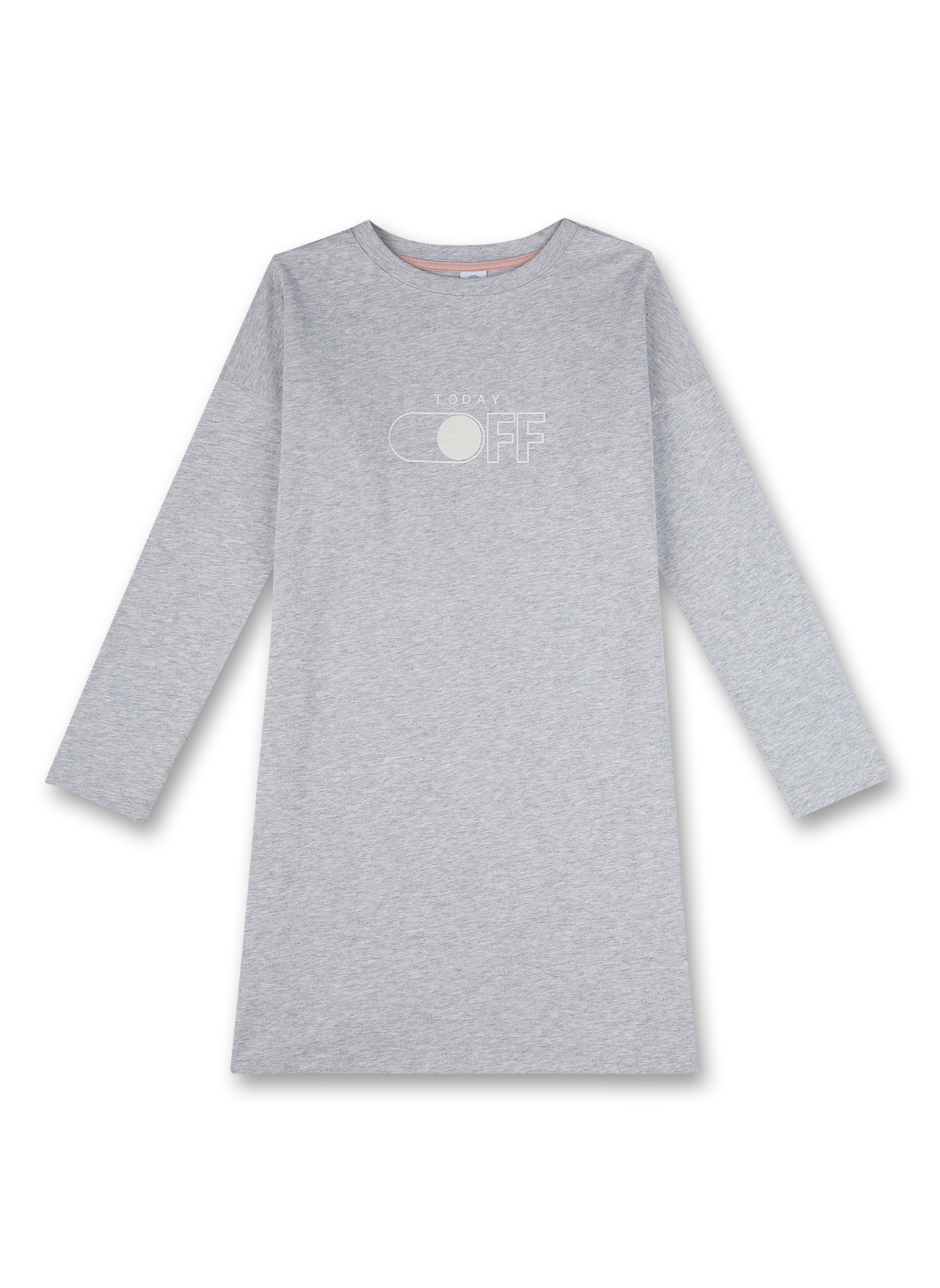 Mädchen-Nachthemd Graumelange