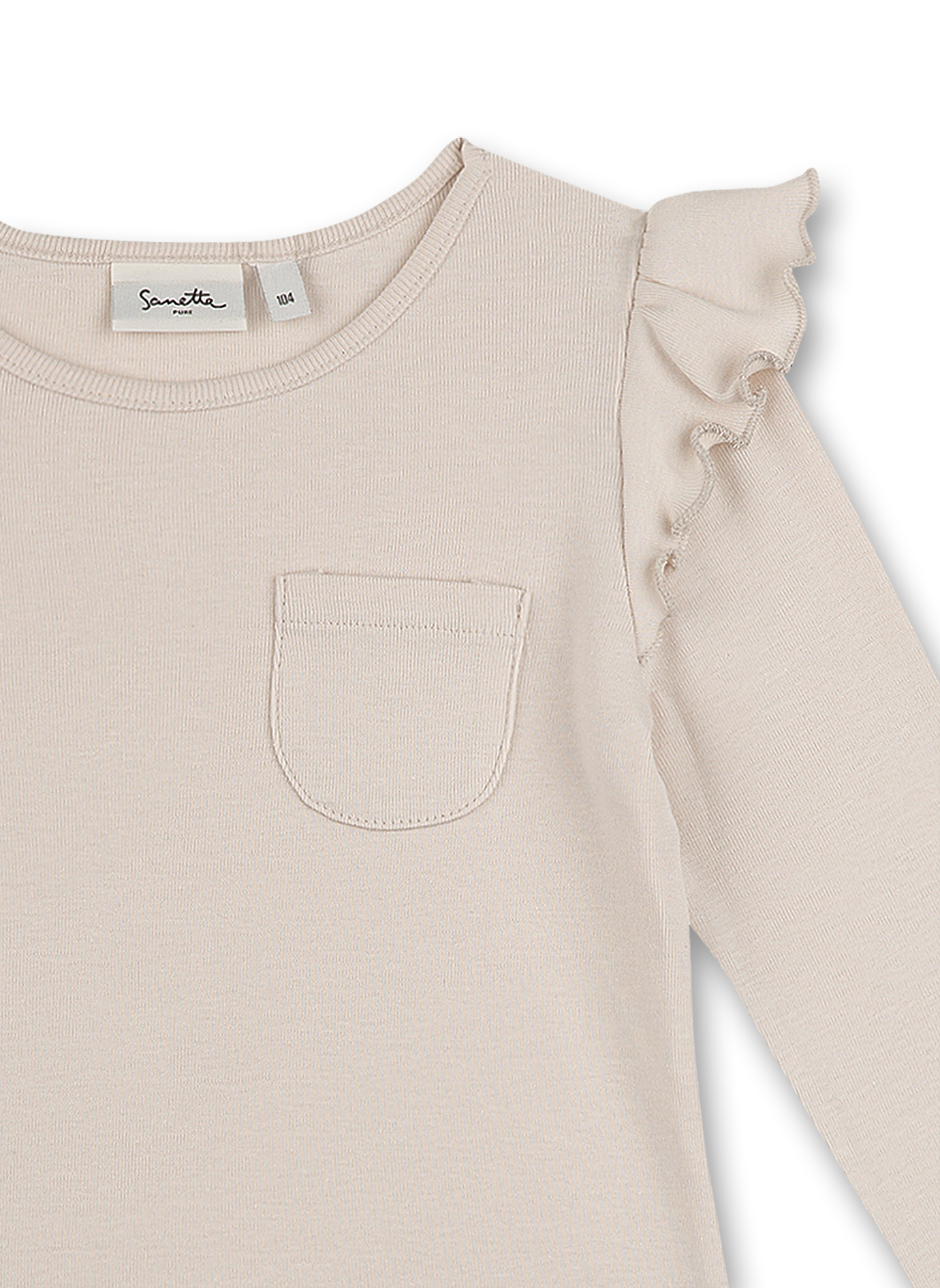 Mädchen-Schlafanzug Beige