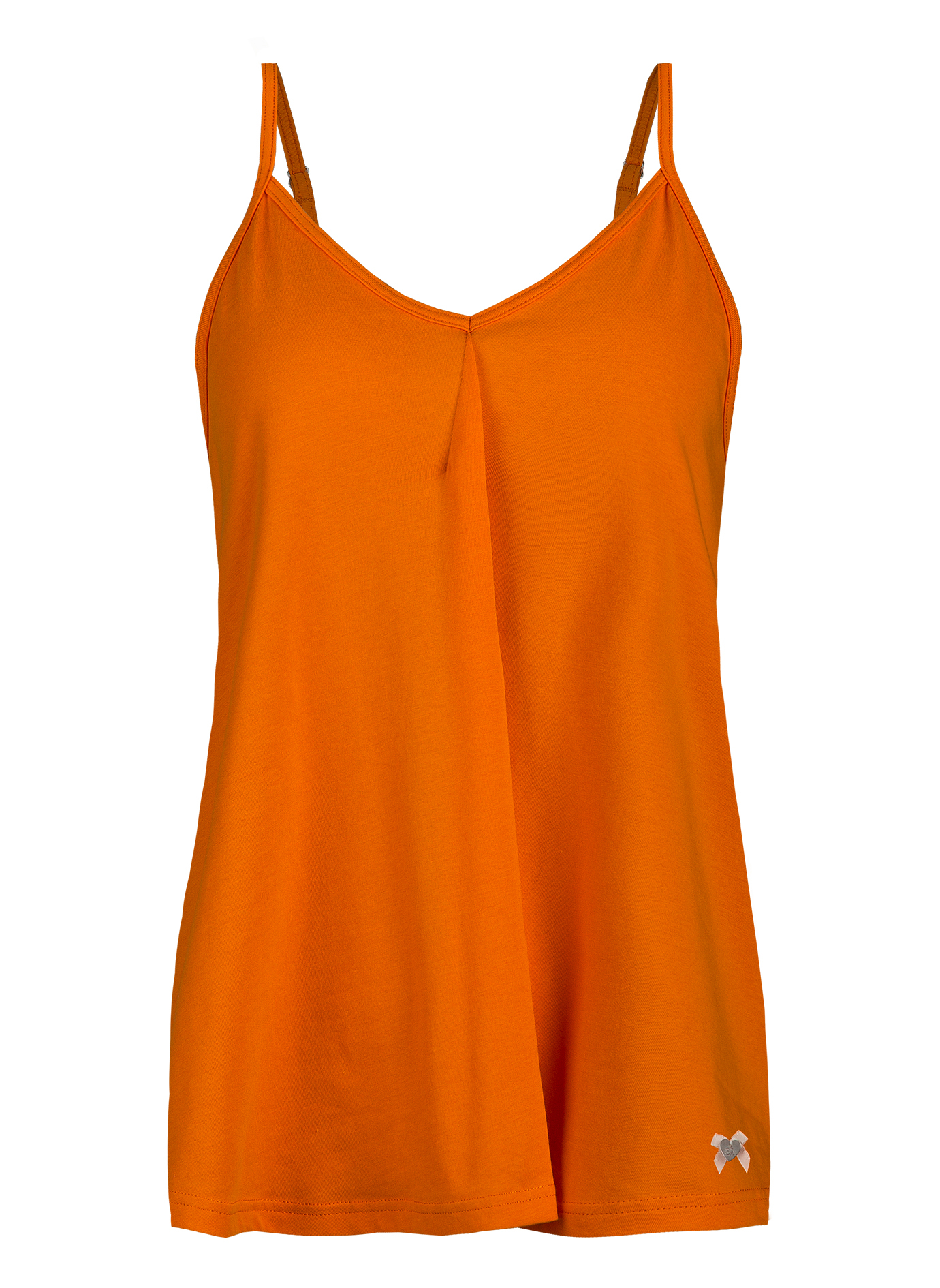 Damen-Top Orange