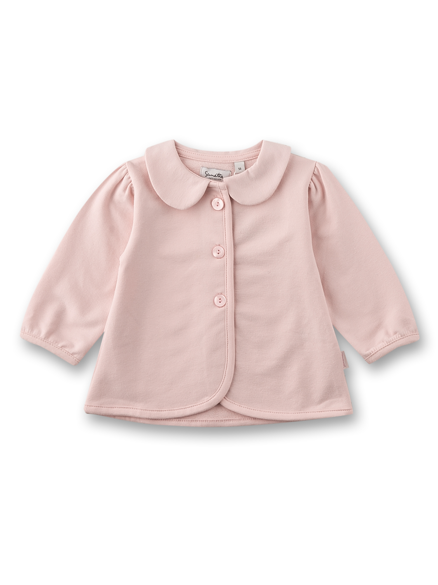 Mädchen-Sweatjacke rosa