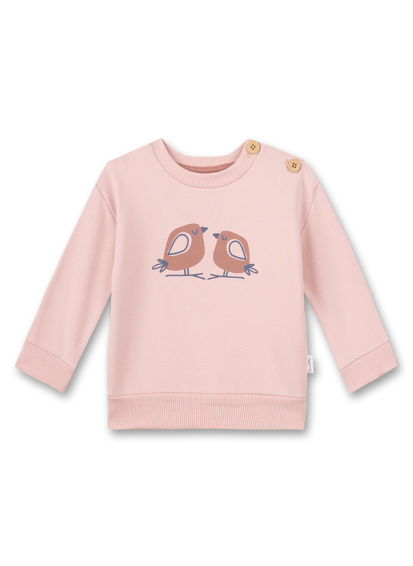 Mädchen-Sweatshirt Rosa 