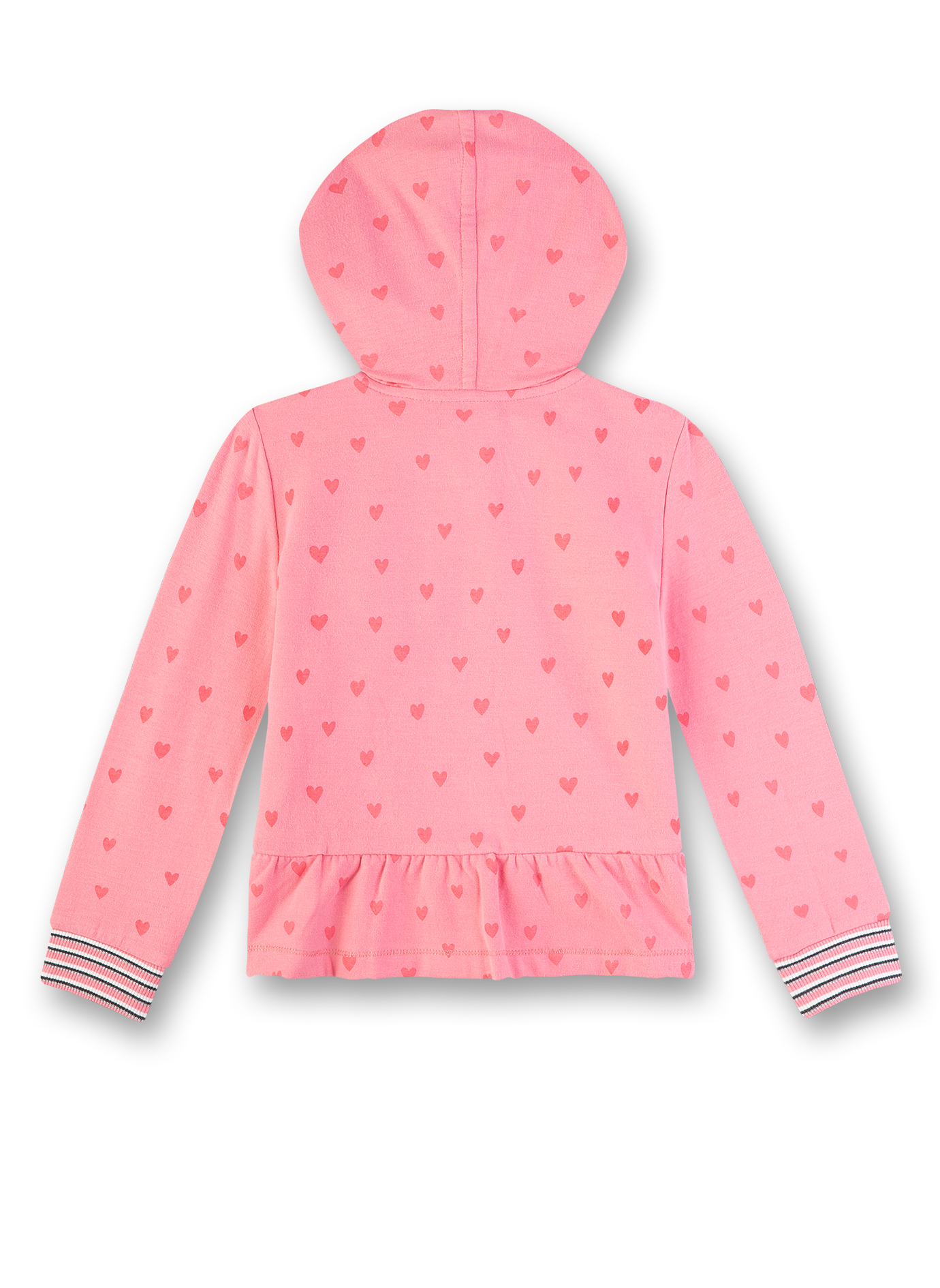 Mädchen-Sweatjacke Rosa Sweet Heart