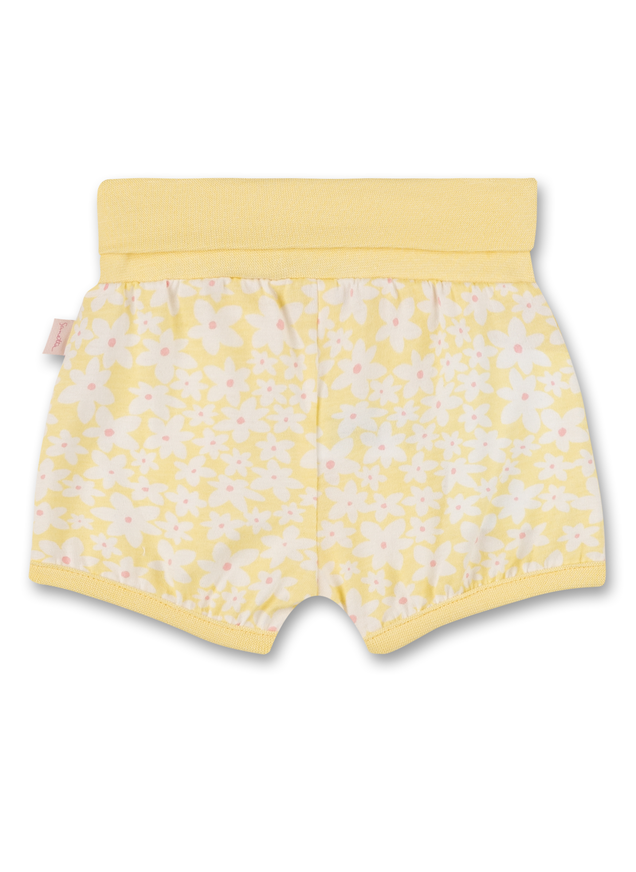 Mädchen-Shorts Gelb
