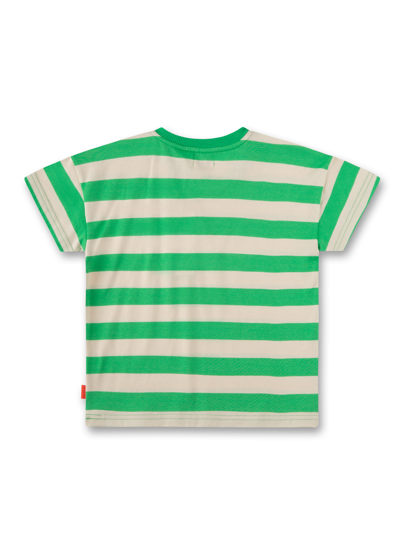 Jungen T-Shirt Grün gestreift