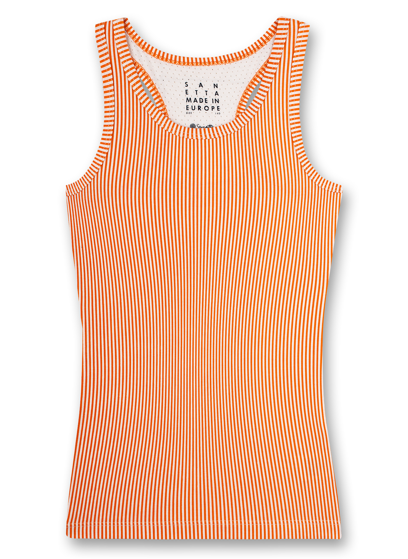 Mädchen-Unterhemd Orange Athleisure Workout