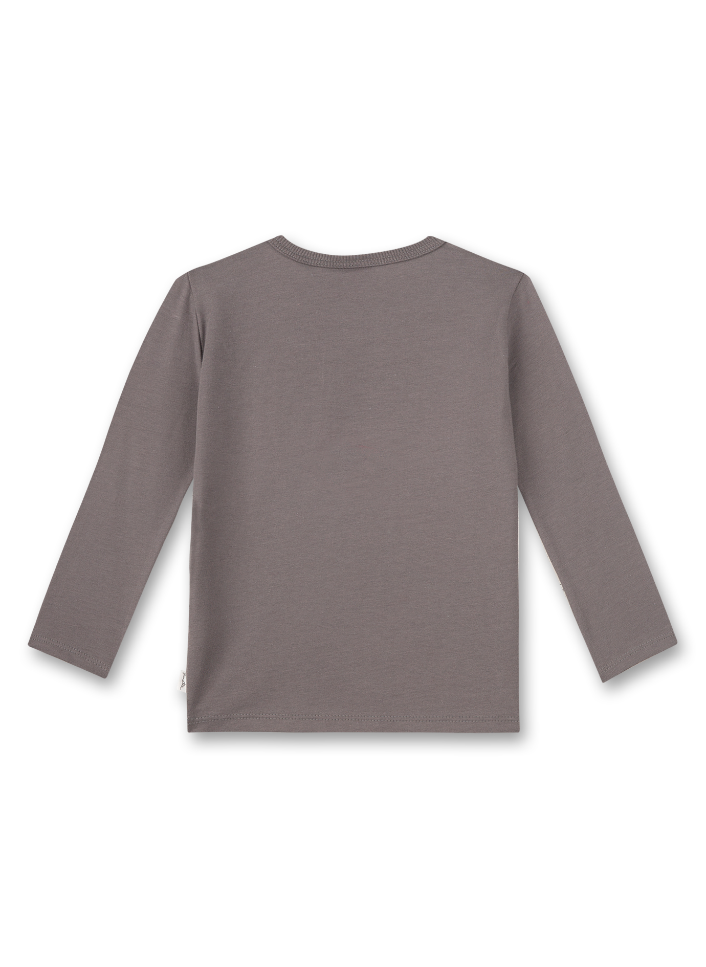 Mädchen-Langarmshirt Braun