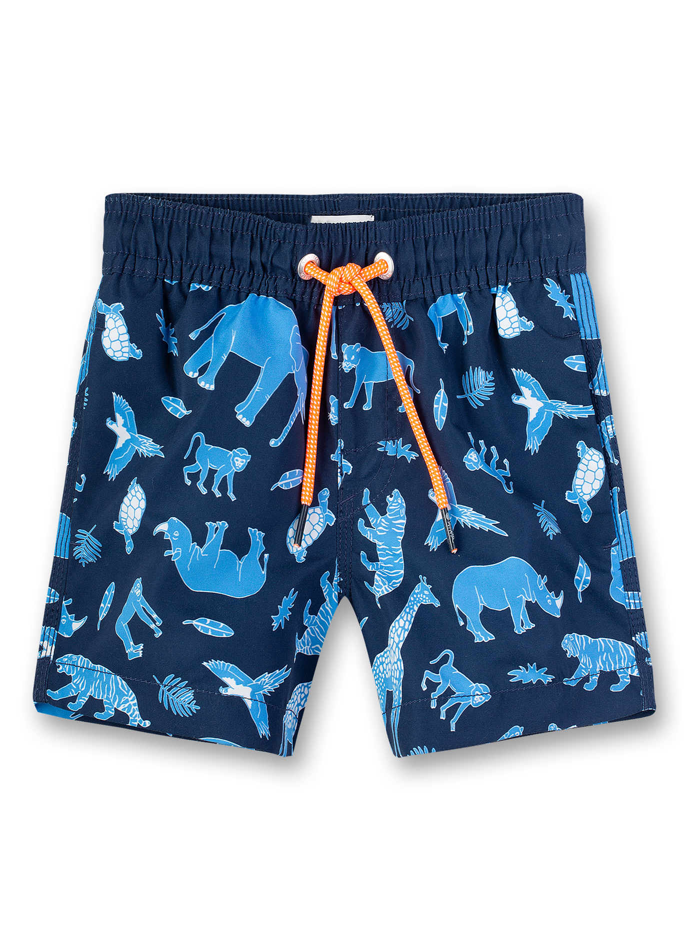 Jungen-Badeshorts Dunkelblau