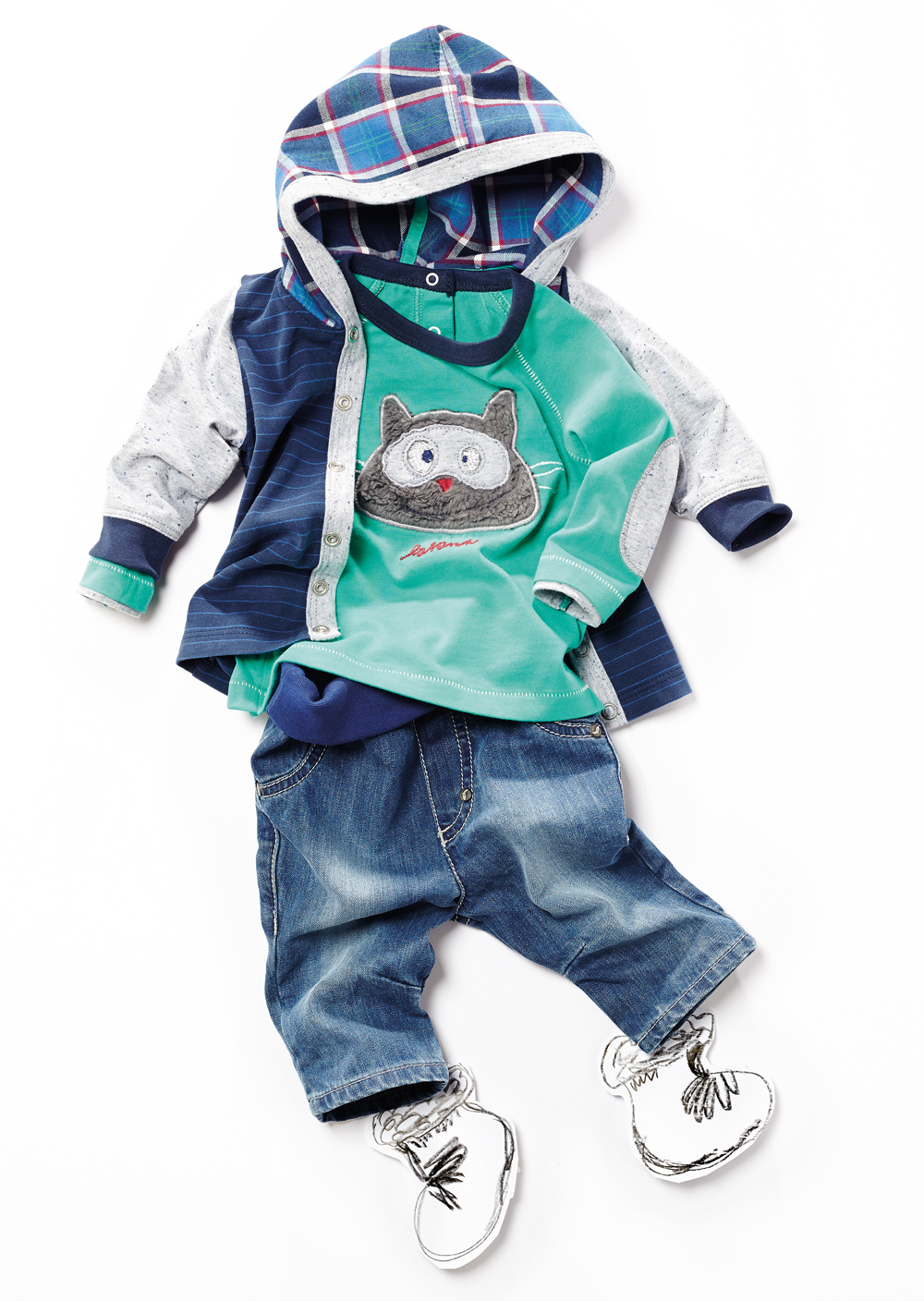 Jungen-Shirt langarm