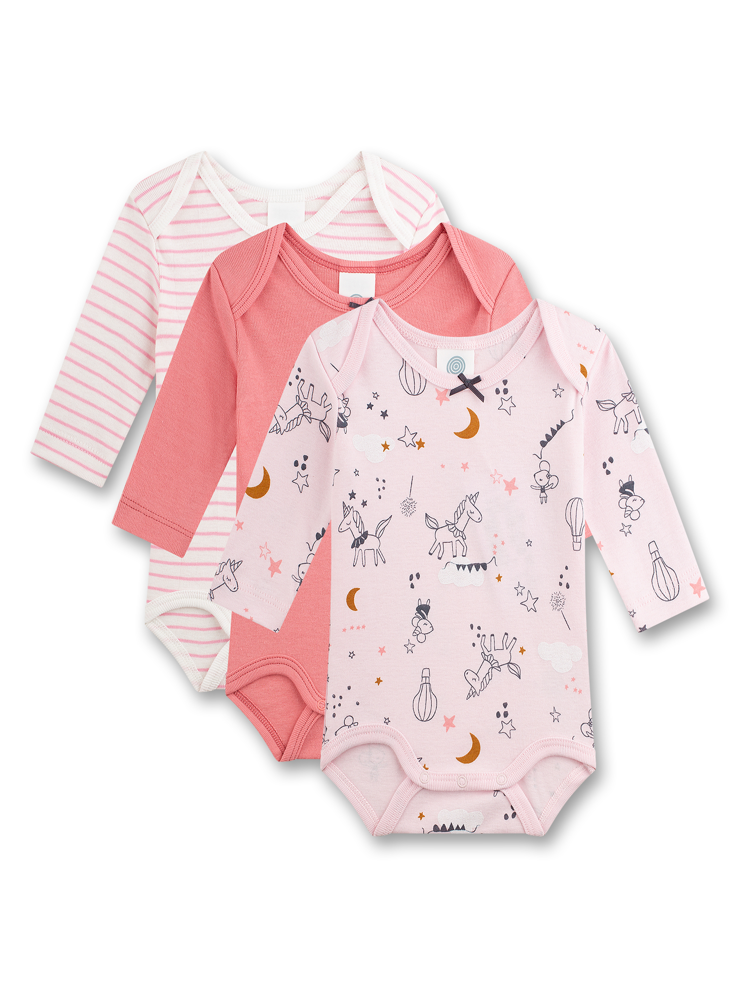 bodysuit, babygirl, pink, cotton, print