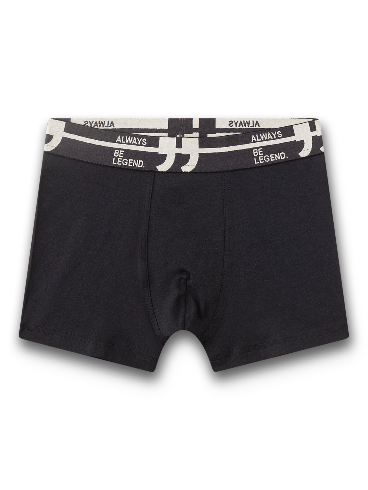 Boxershorts, schwarz, elastischer Bund,  Passform, Kurzshorts