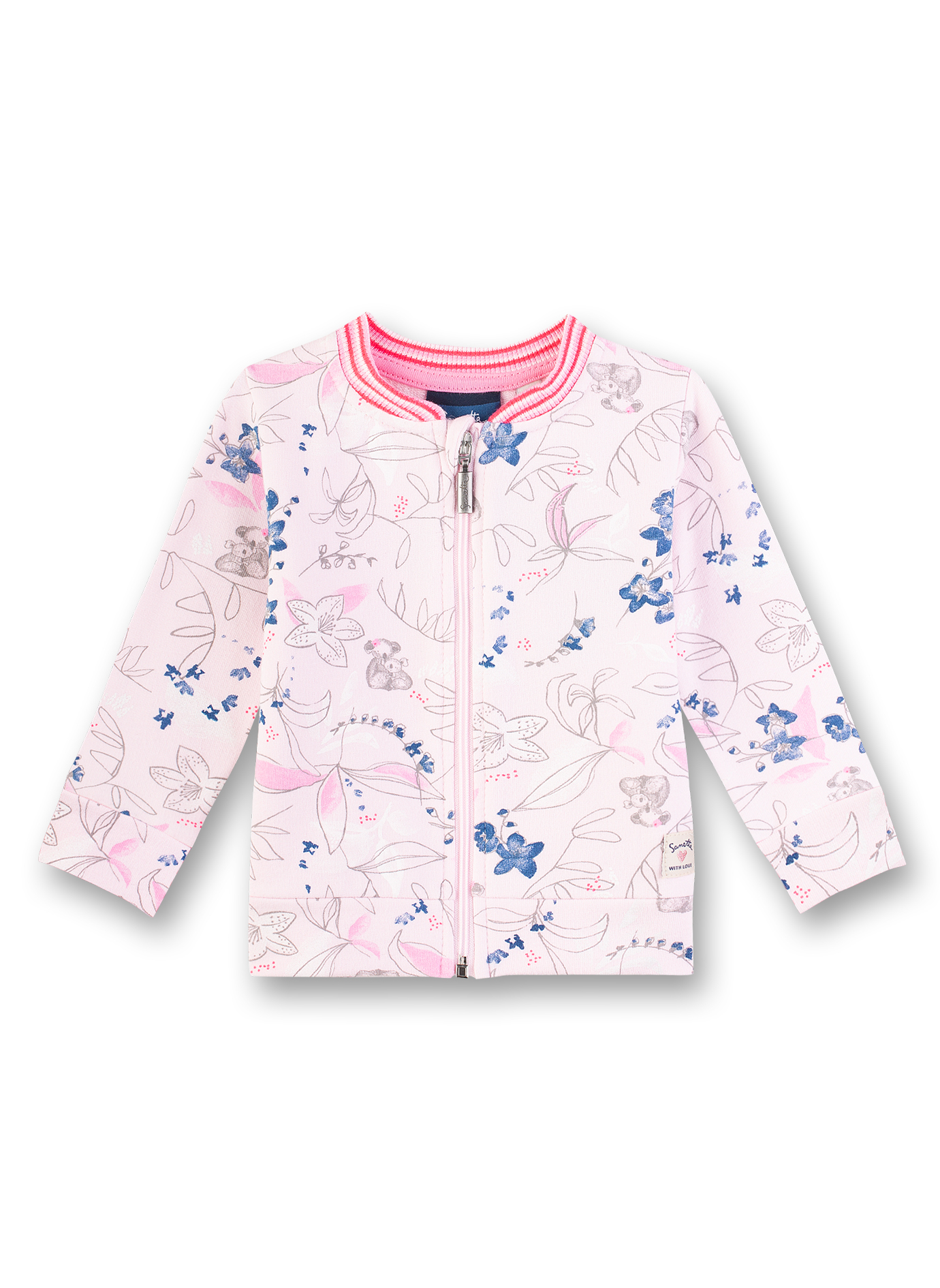 Mädchen-Sweatjacke Rosa Little Koala