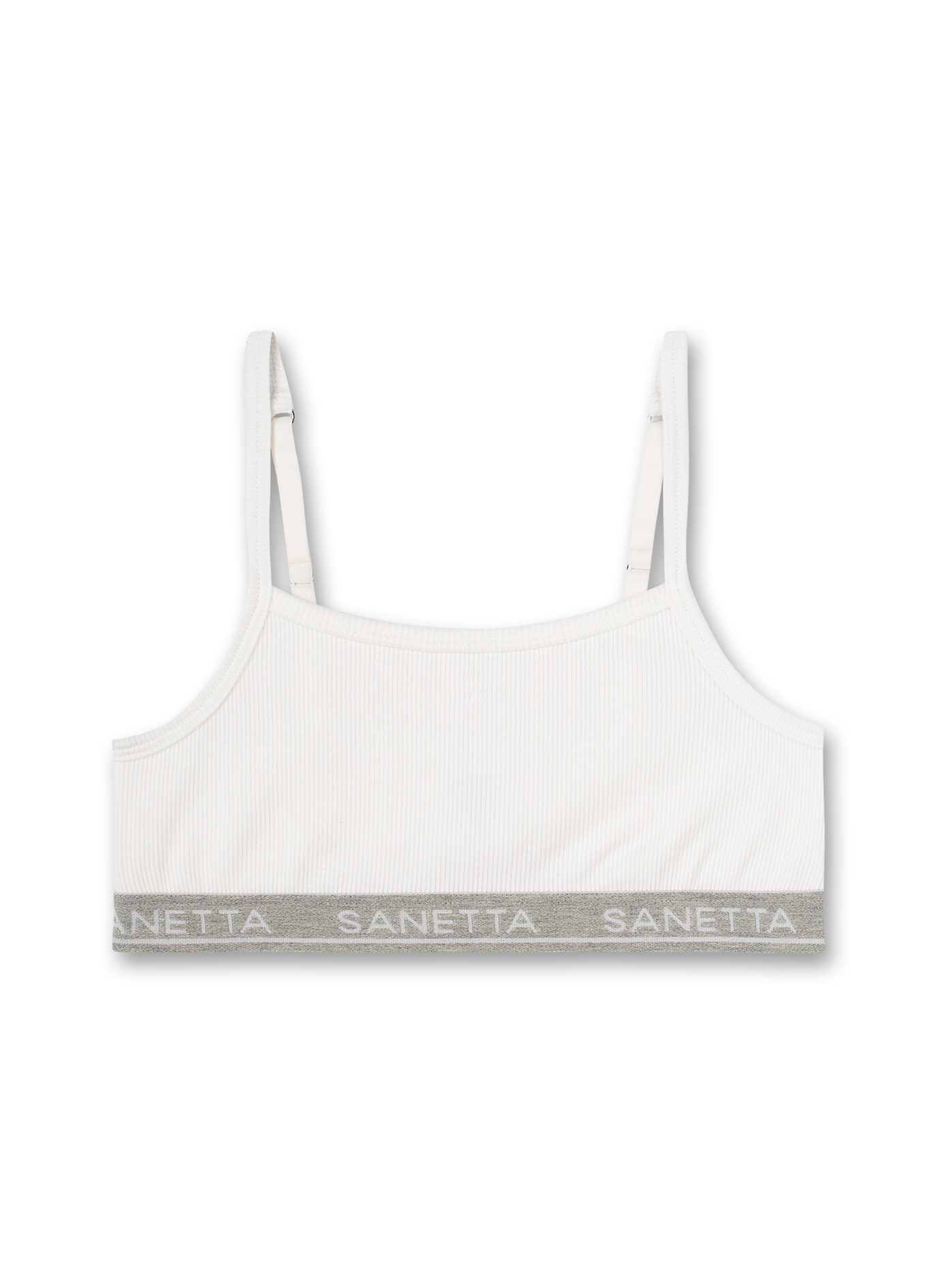 Sanetta Canottiera Intima Per Bambine Con Motivi A Farfalla, In Cotone Biologico, Certificata GOTS, Prodotta In Europa