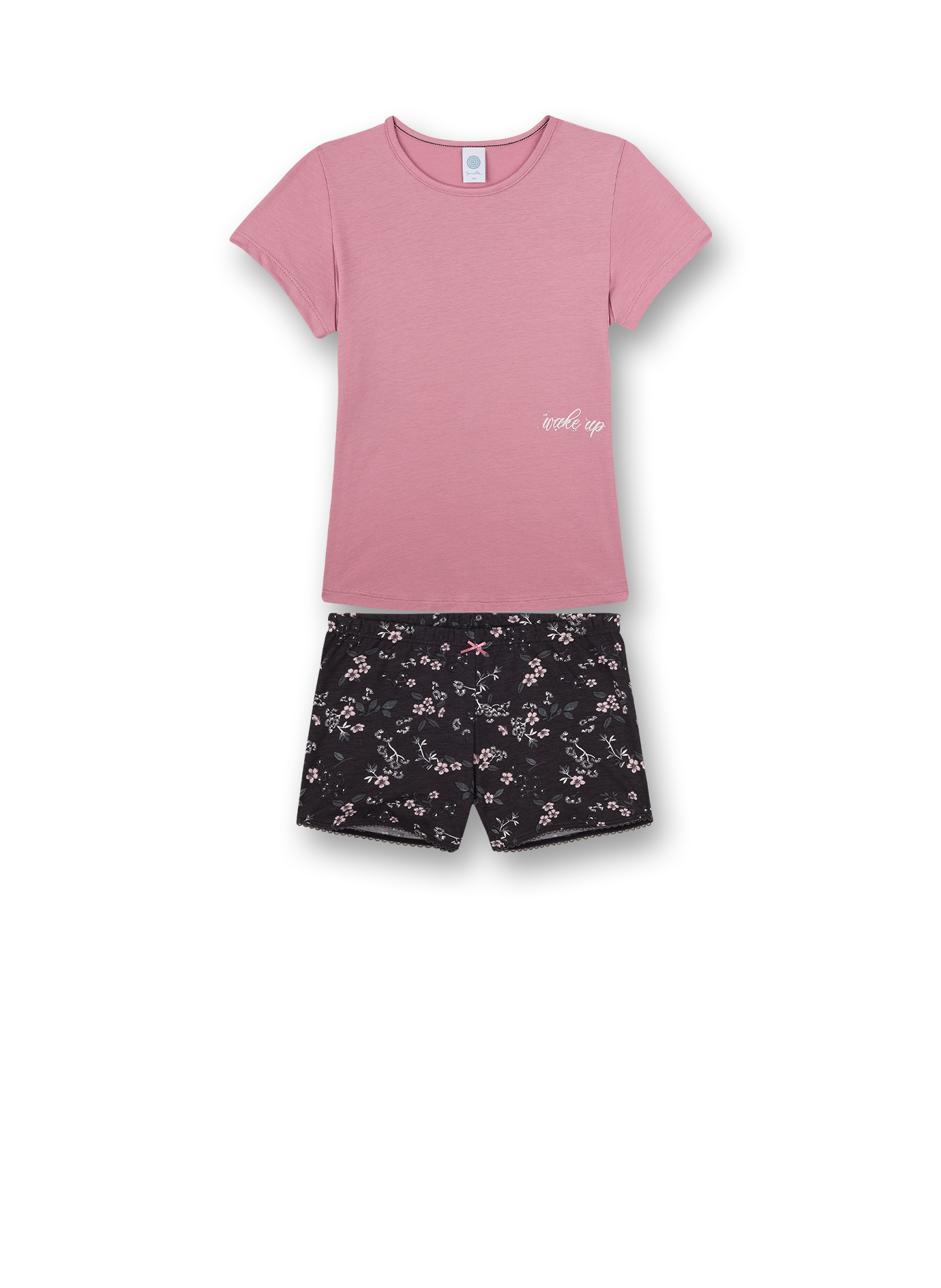 Mädchen-Schlafanzug kurz Rosa Mystic Moment