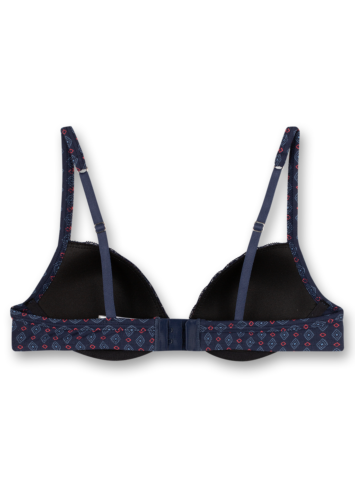 Mädchen-Soft Cup Bra Dunkelblau Ethno