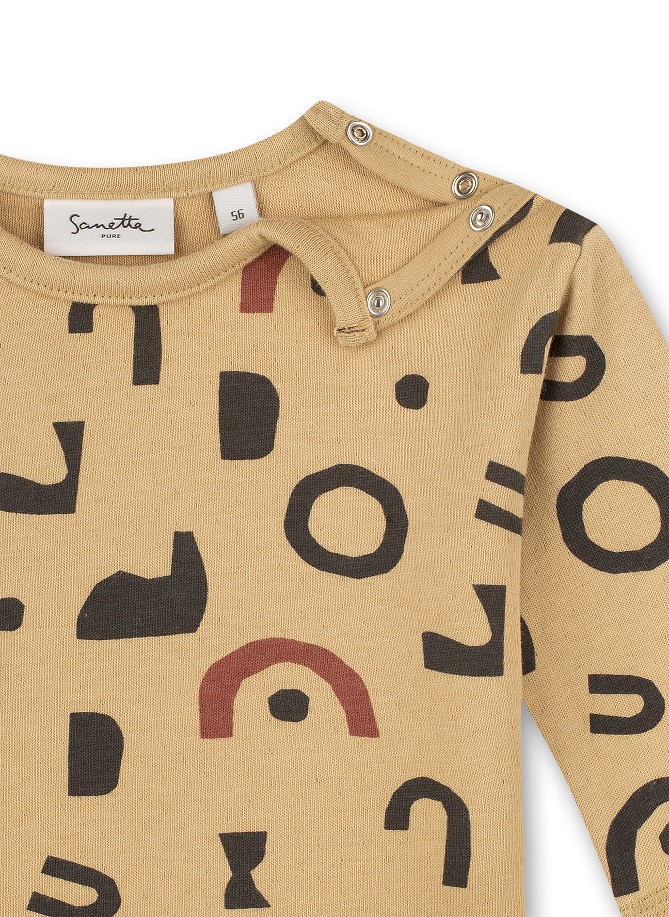 Jungen-Sweatshirt Beige