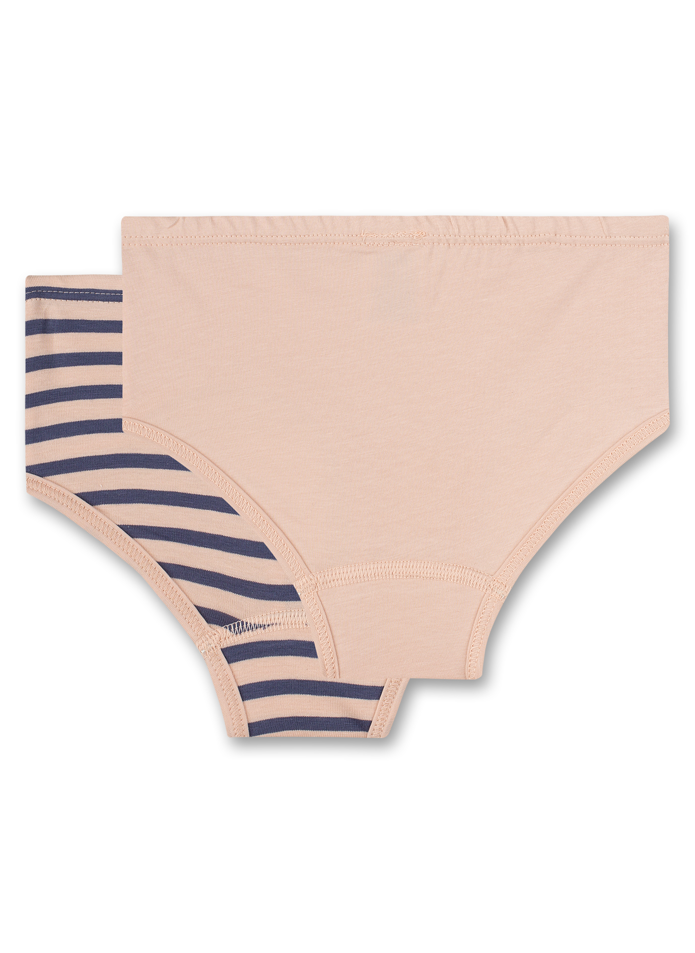 Mädchen-Hüftslip (Doppelpack) Rosa Smileys
