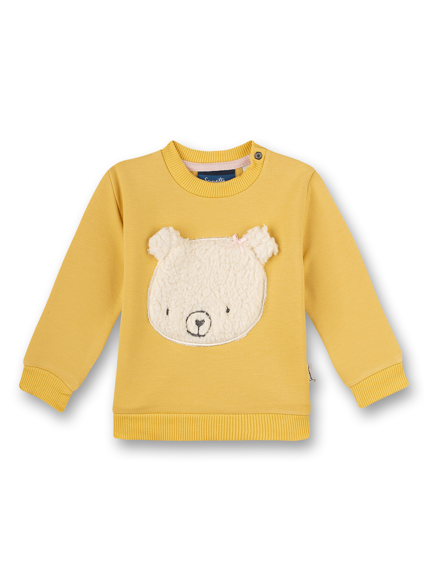 Mädchen-Sweatshirt Gelb Little Bear