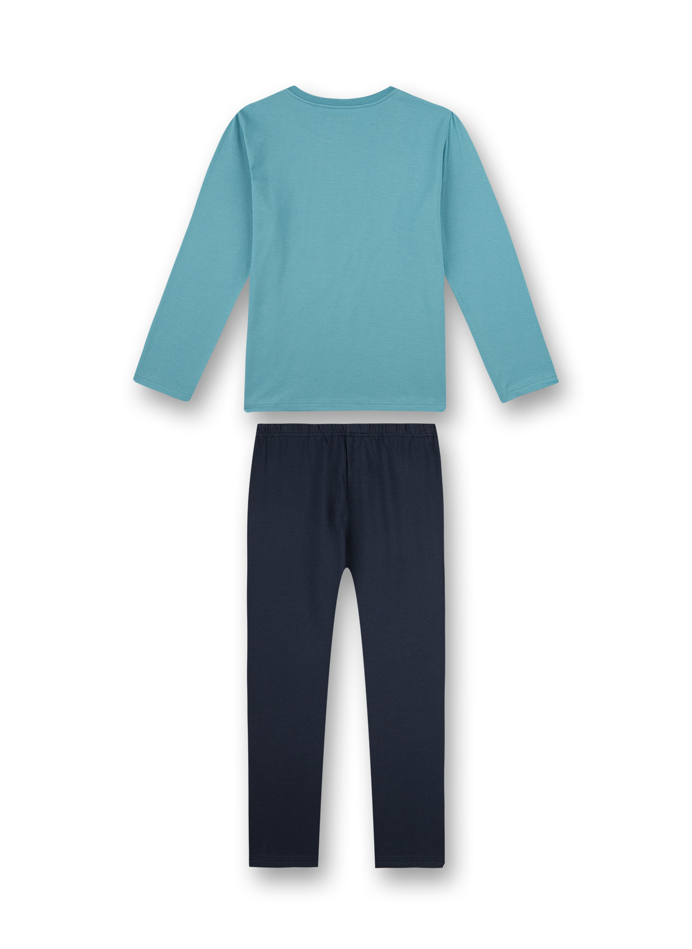 Jungen-Schlafanzug lang Blau Wave Rider