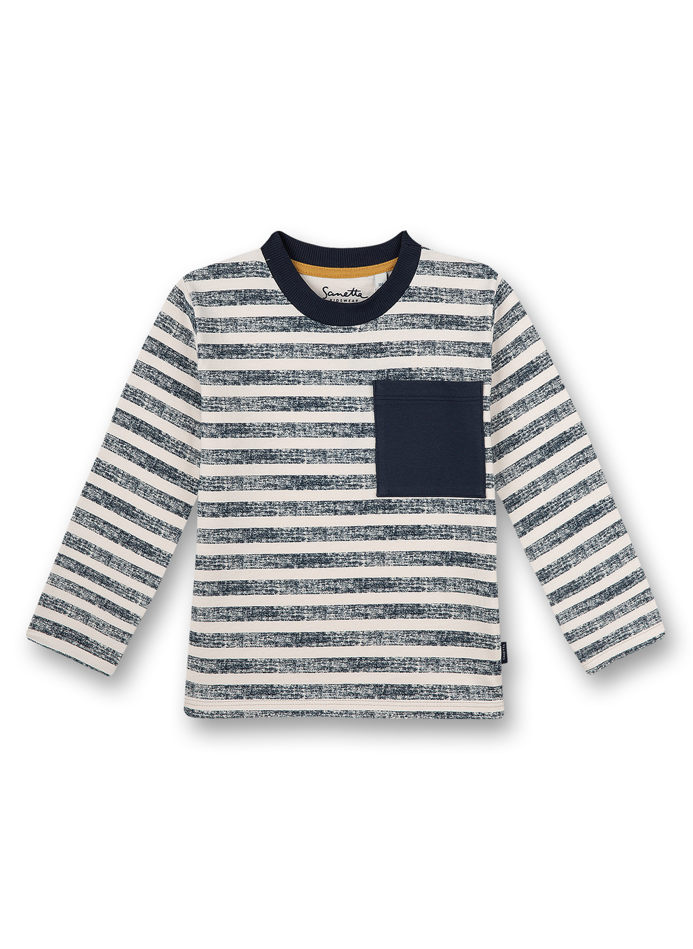 Jungen-Shirt langarm Graumelange Scooter