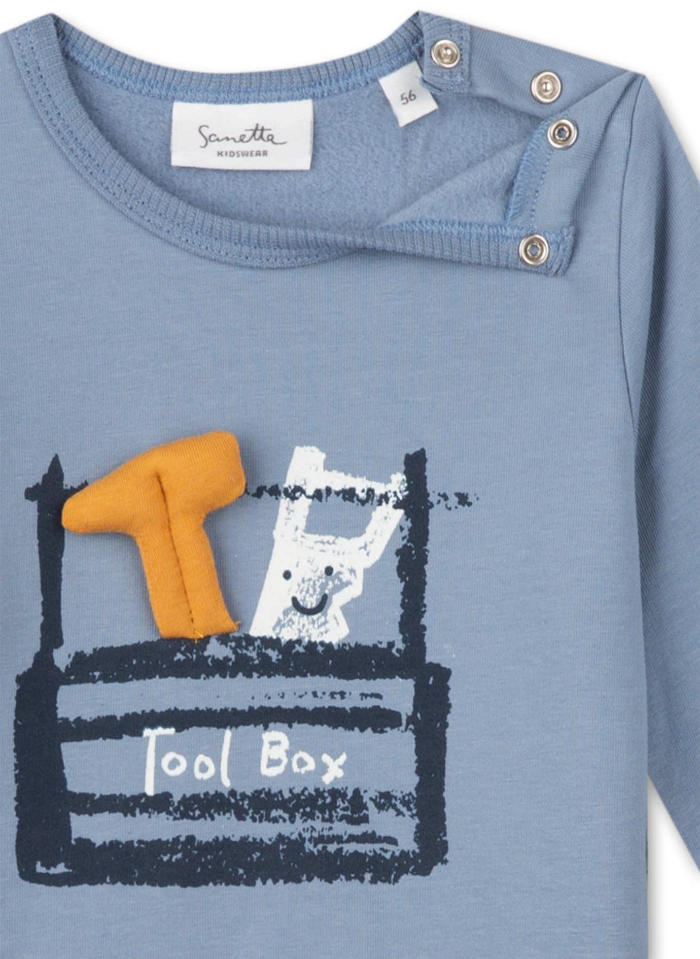 Jungen-Sweatshirt Blau