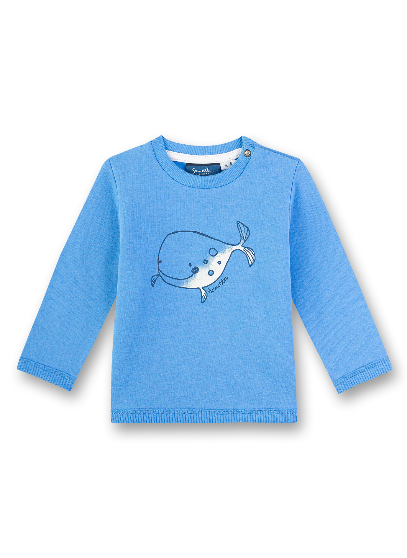 Jungen-Sweatshirt Blau Submarine