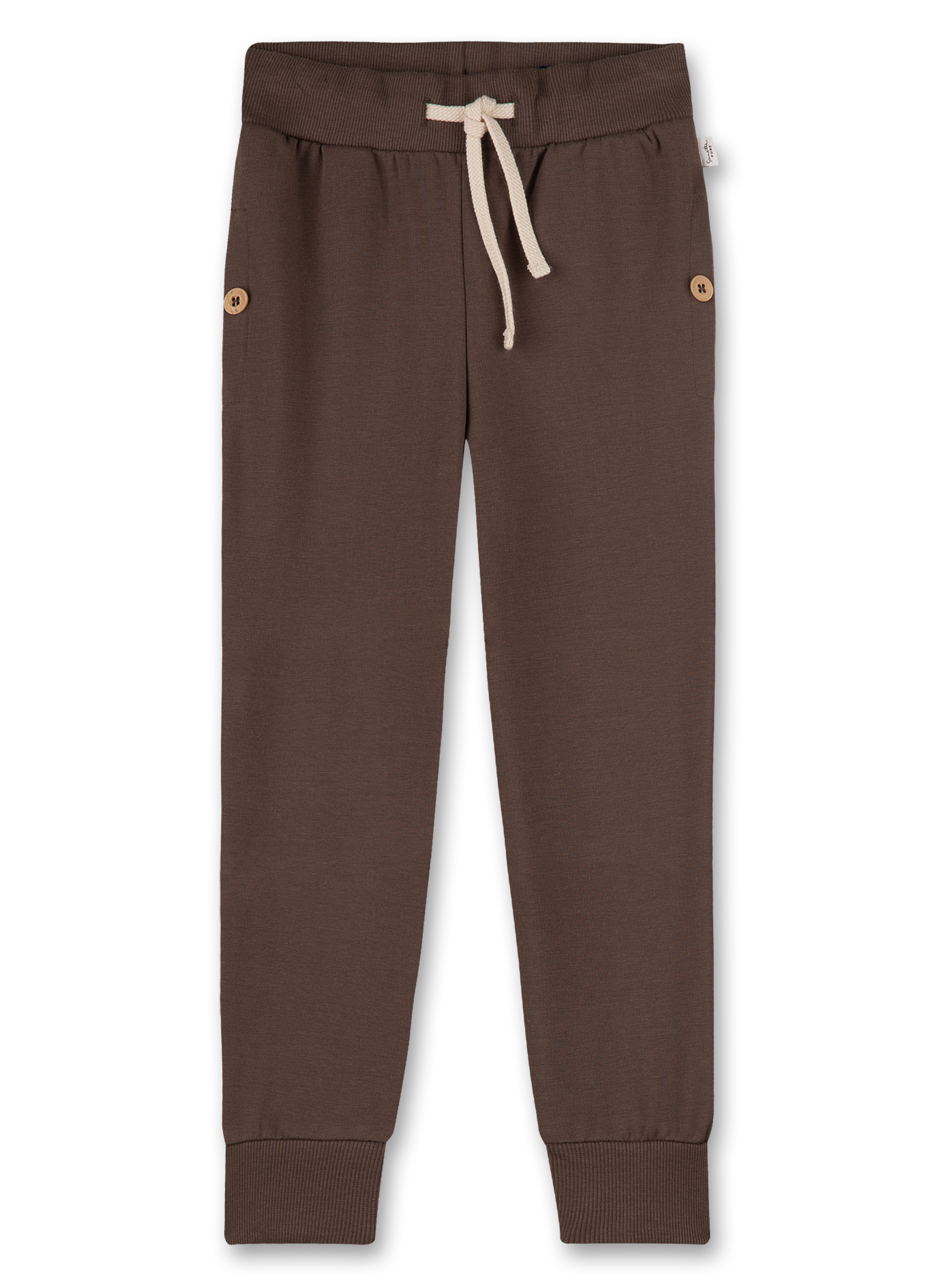 Jungen-Sweathose Braun