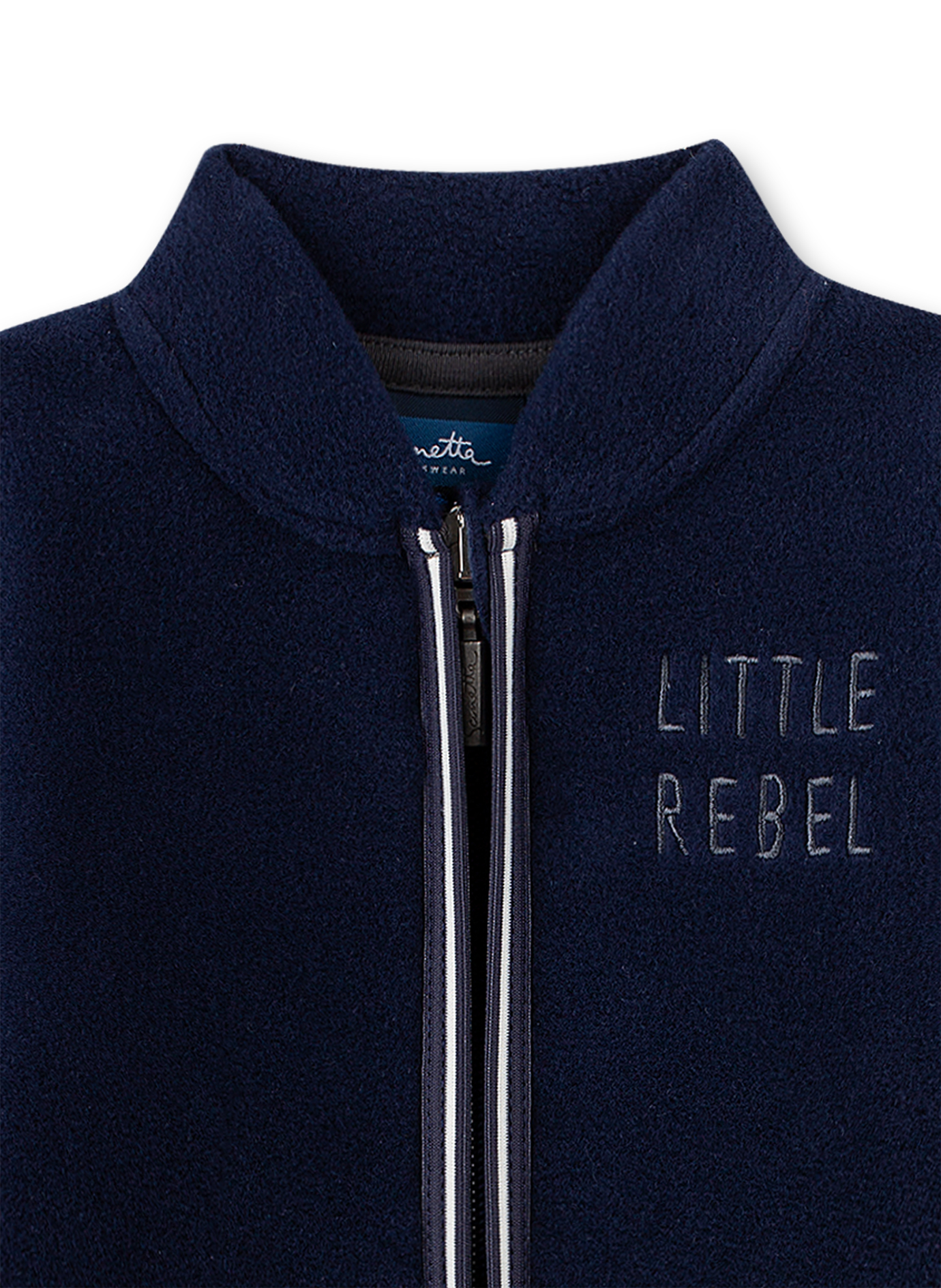 Jungen-Fleecejacke Dunkelblau Inter Galactic
