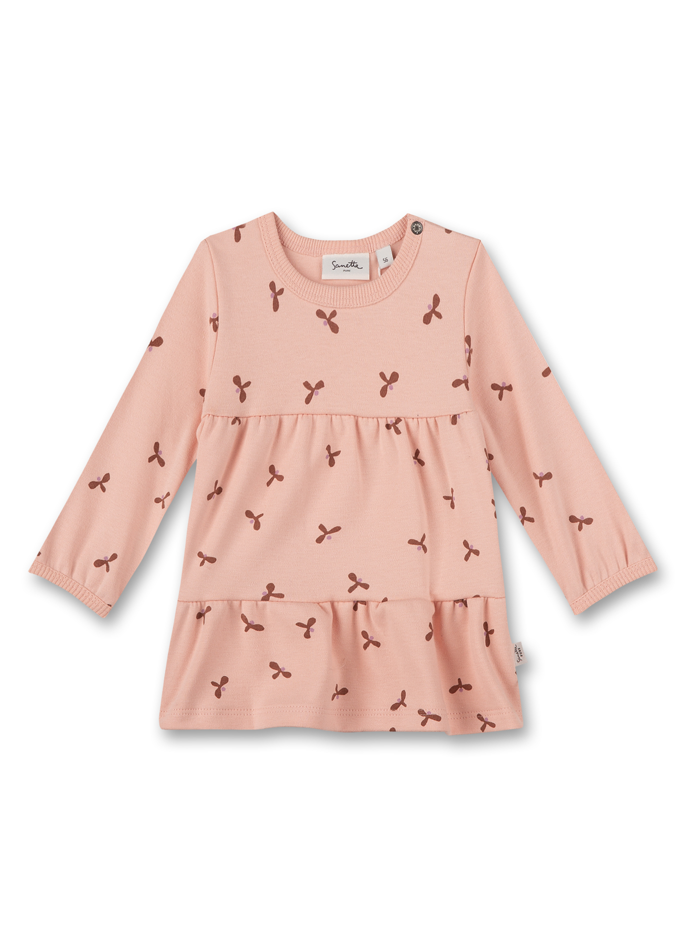 Mädchen-Sweatkleid Rosa