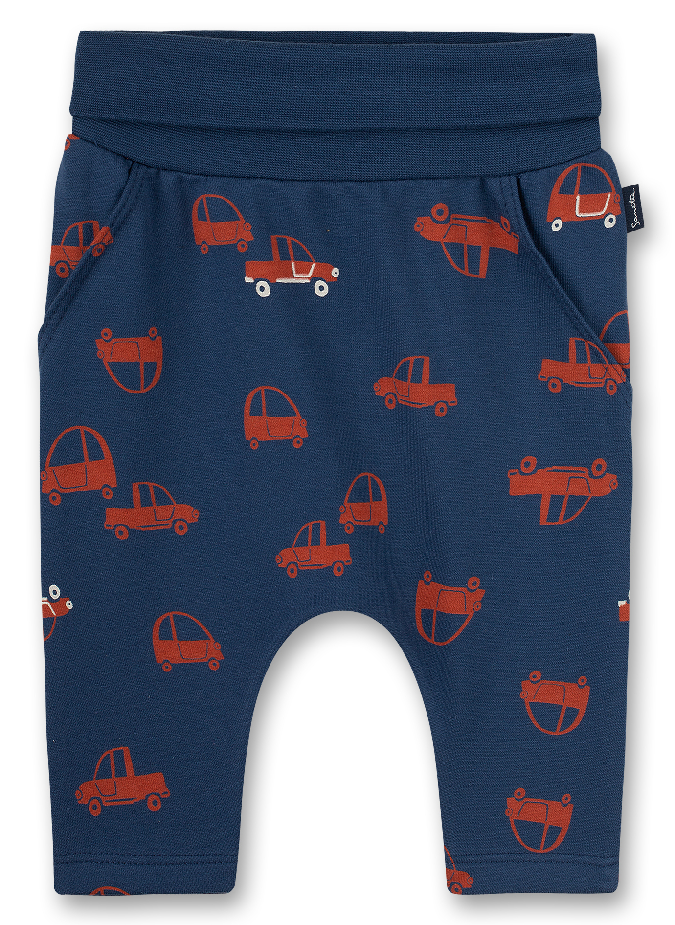Jungen-Sweathose Dunkelblau Little Car