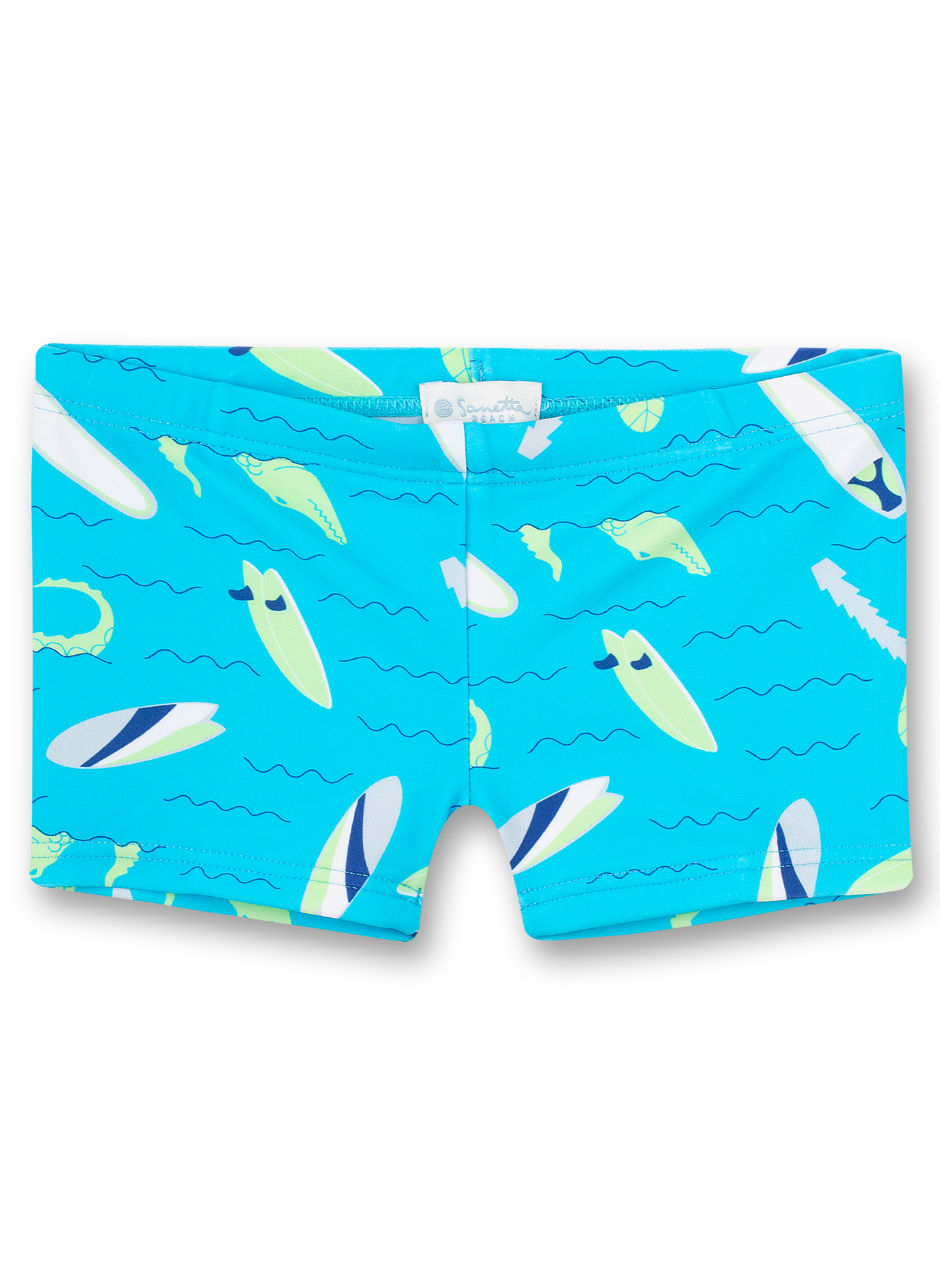 Jungen-Badehose Hellblau