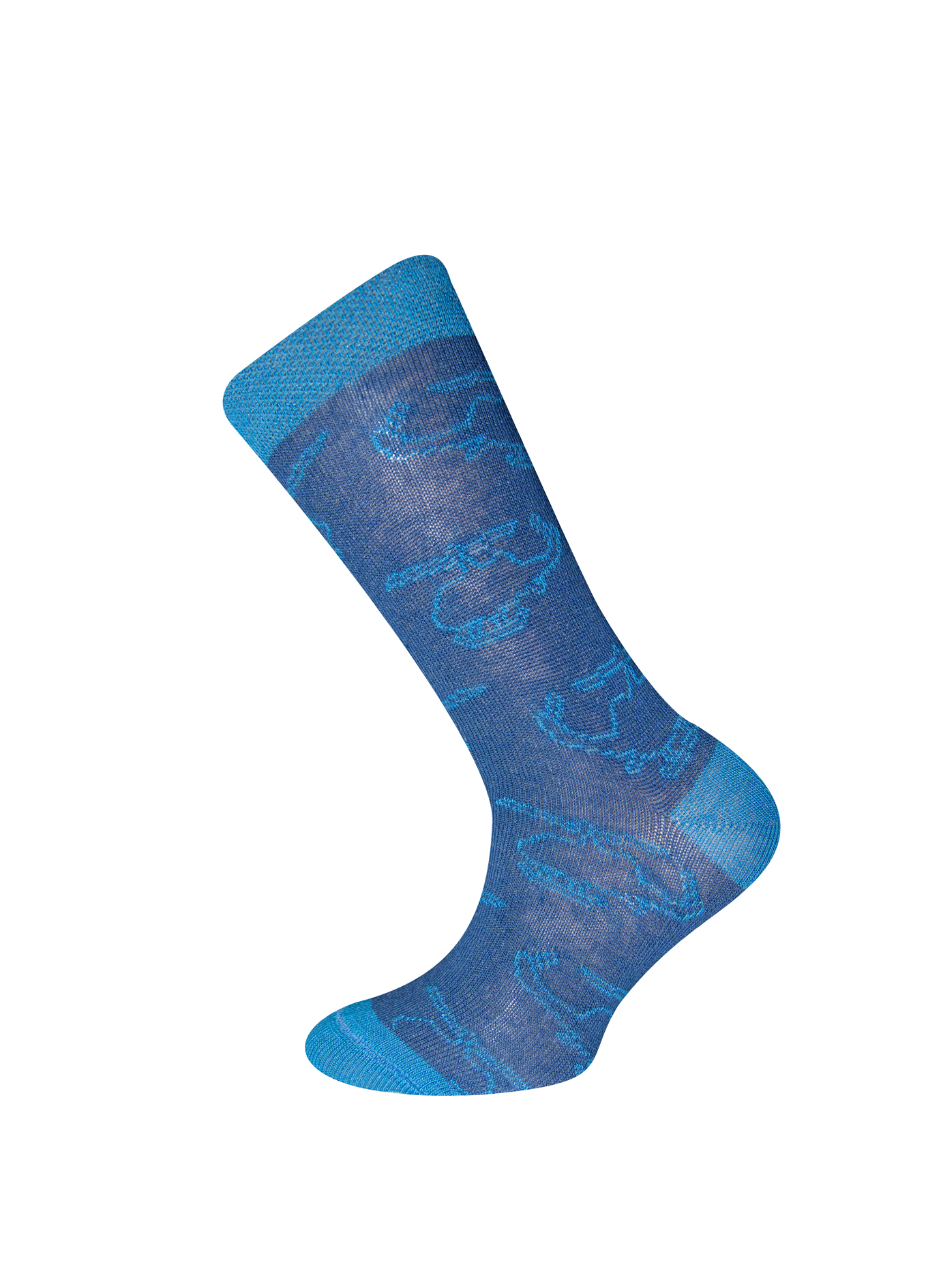 Jungen-Socken (Doppelpack) Blau